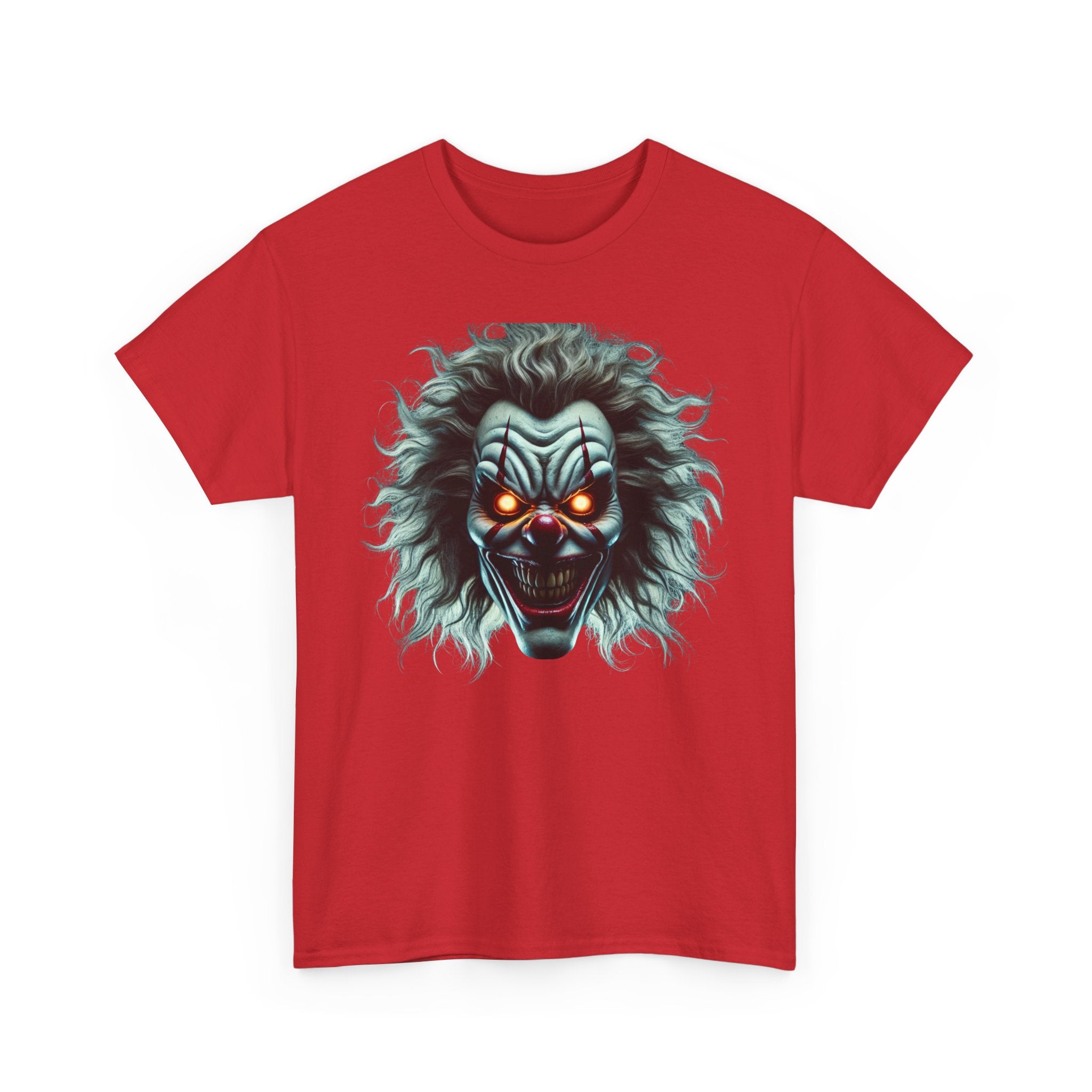 Scary Clown Face T-Shirt – Creepy & Bold Horror Tee