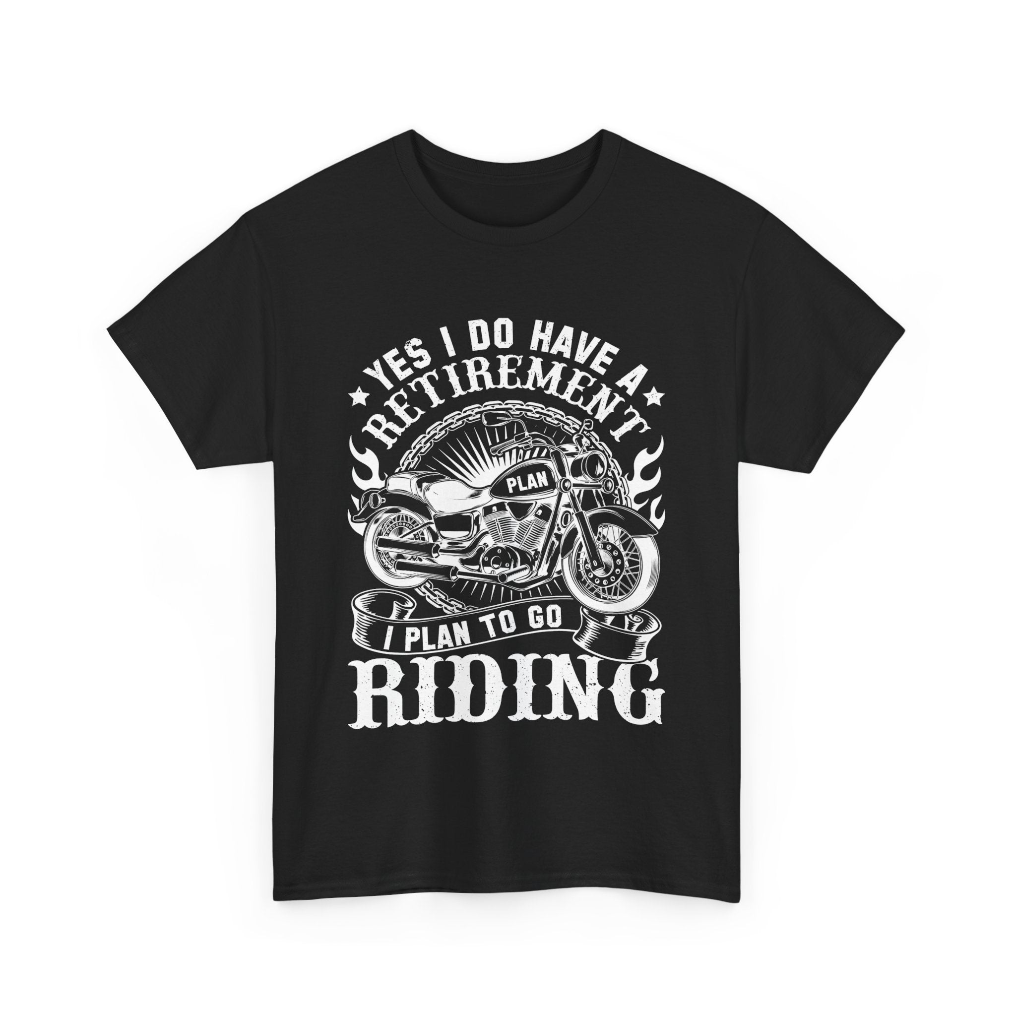 Retirement Plan Motorcycle T-Shirt