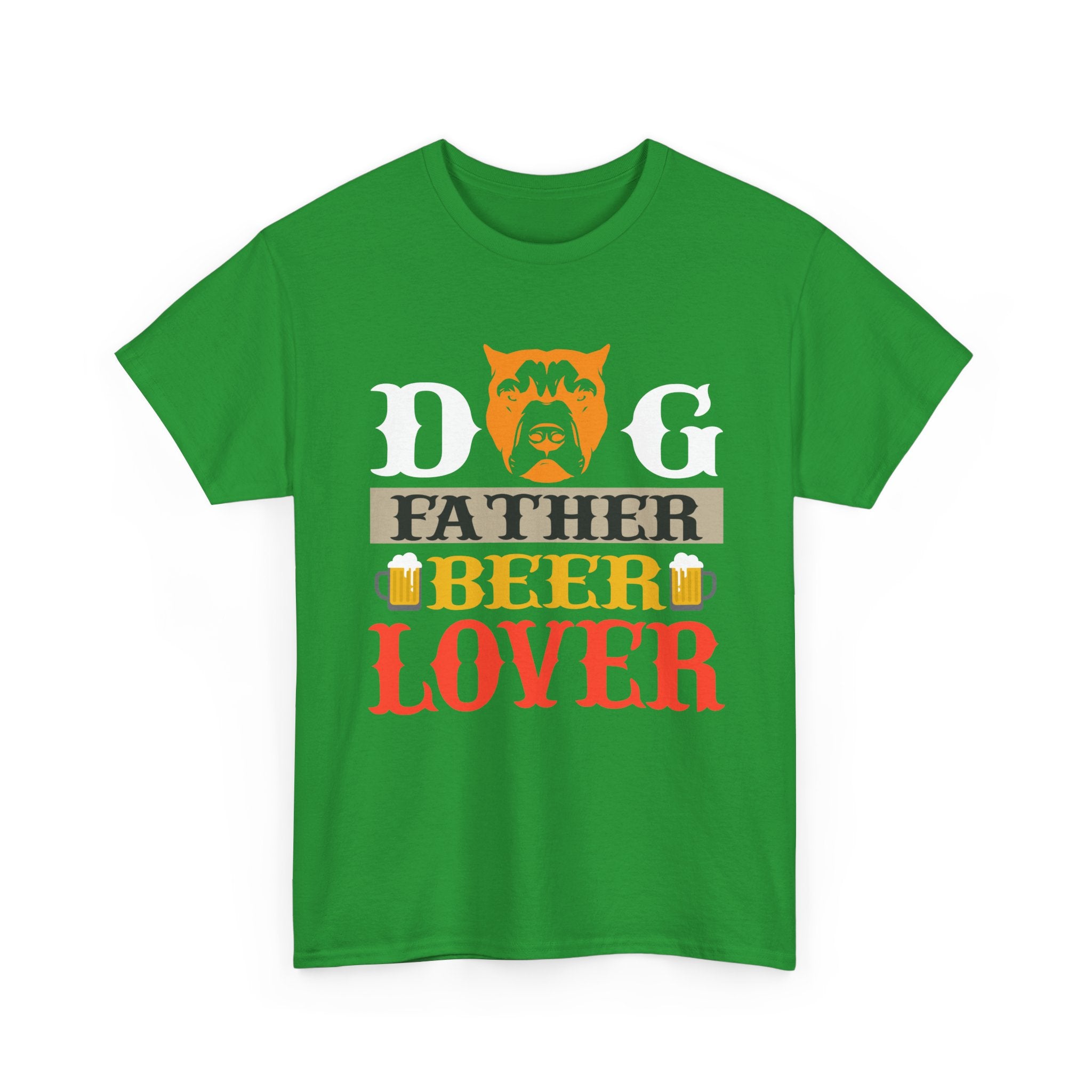 Dog Father & Beer Lover T-Shirt – Funny Pet & Beer Design
