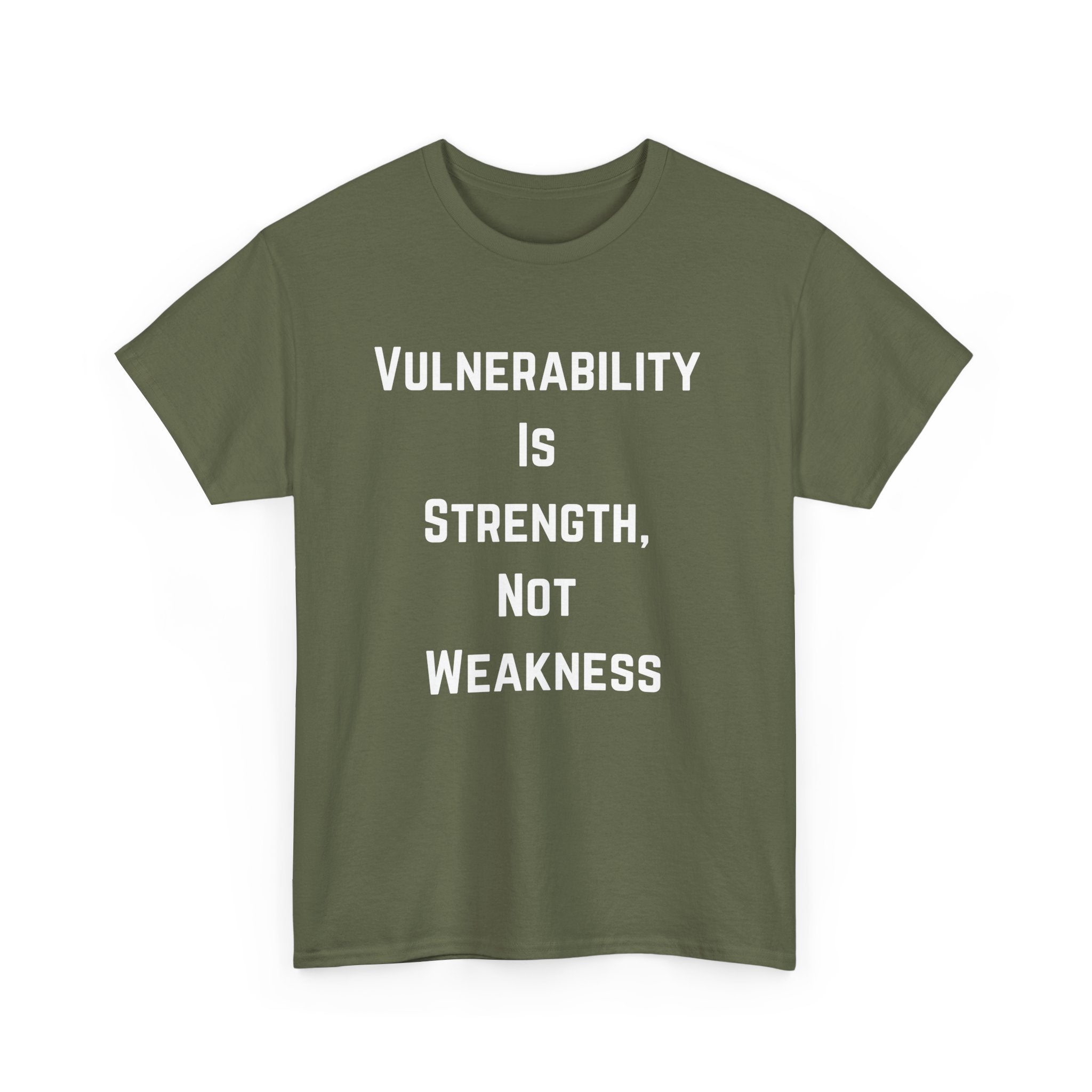 Vulnerability Is Strength T-Shirt – Inspirational & Empowering Tee