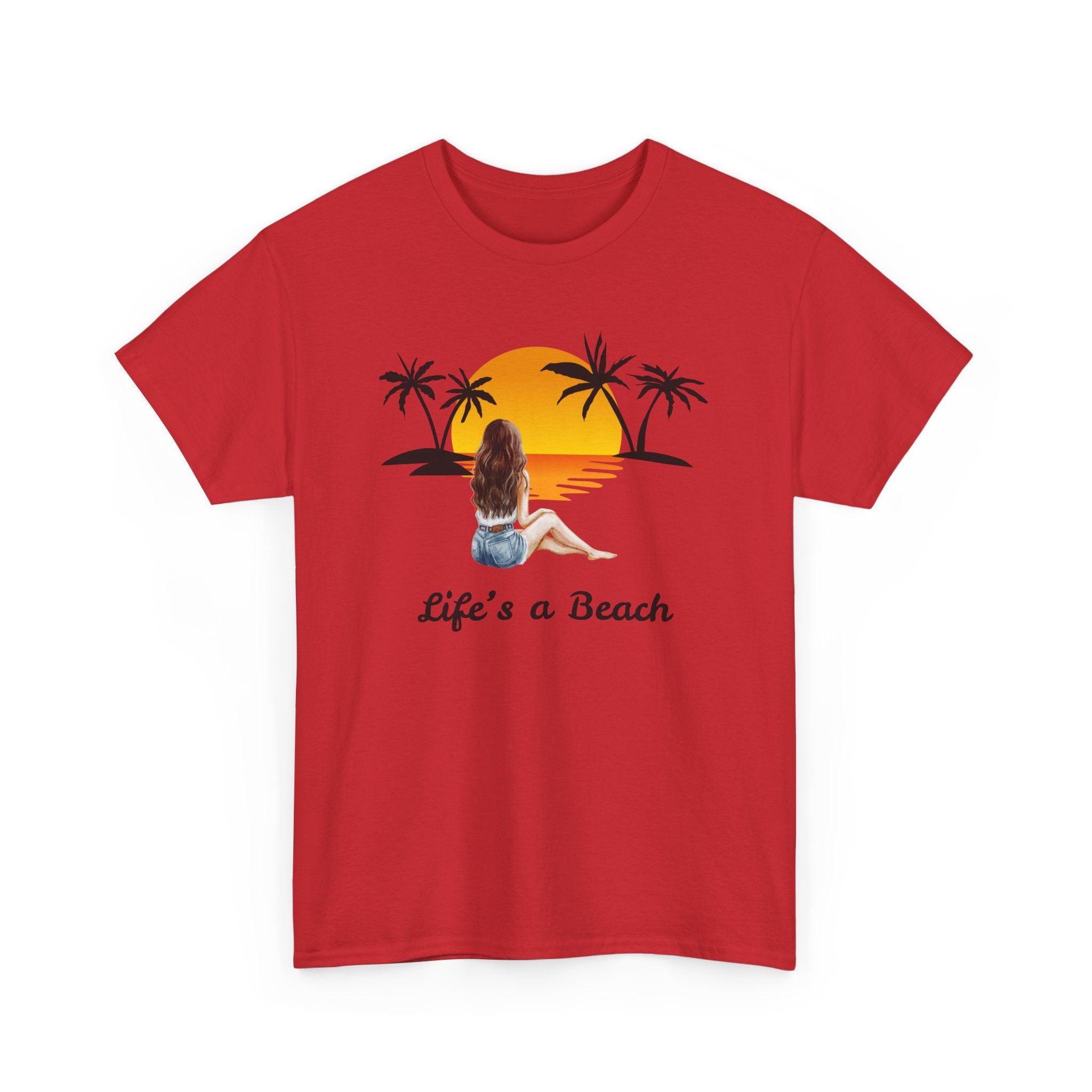 Life's a Beach T-Shirt | Fun & Relaxed Summer Vibes