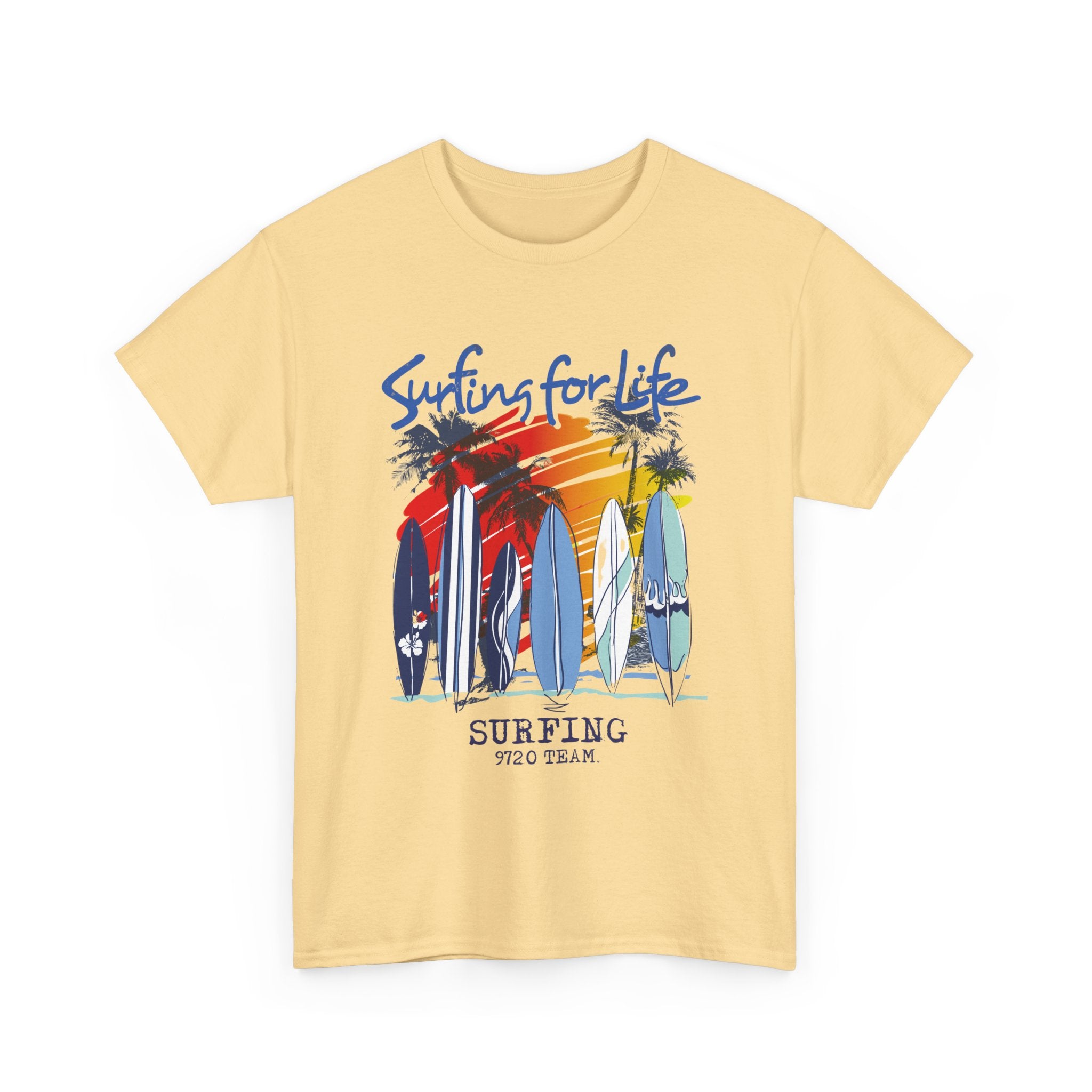 Surfing For Life T-Shirt – Ride the Waves Forever