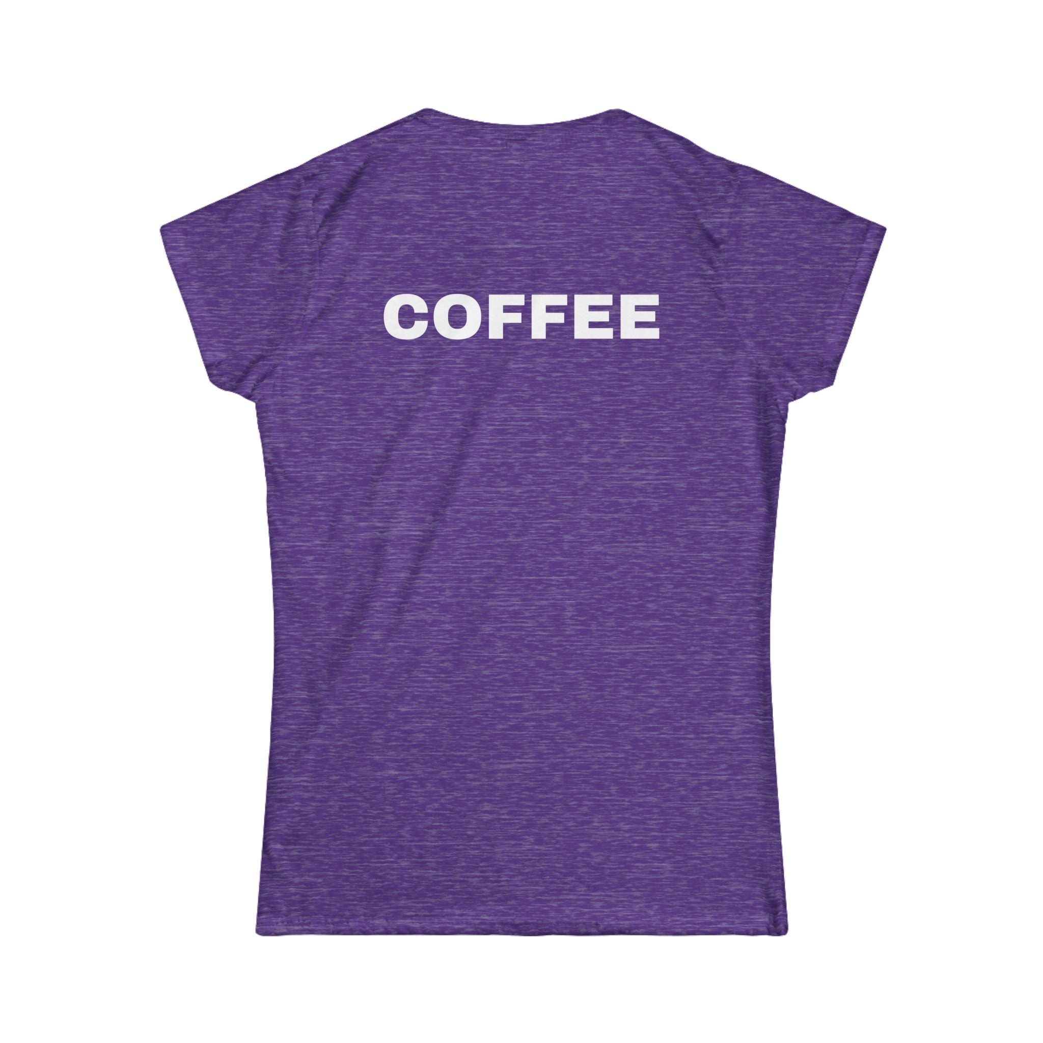 Coffee Barista T-Shirt for Women – Cute Café Style Tee | Back Print ☕👩🍳👕