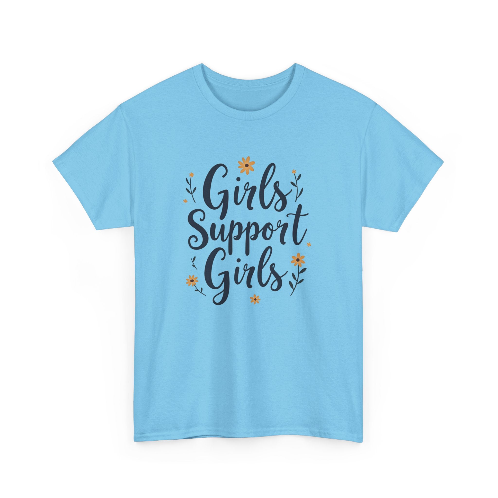 Girls Support Girls T-Shirt – Empowering Feminist Tee for Women 💪👭🌸