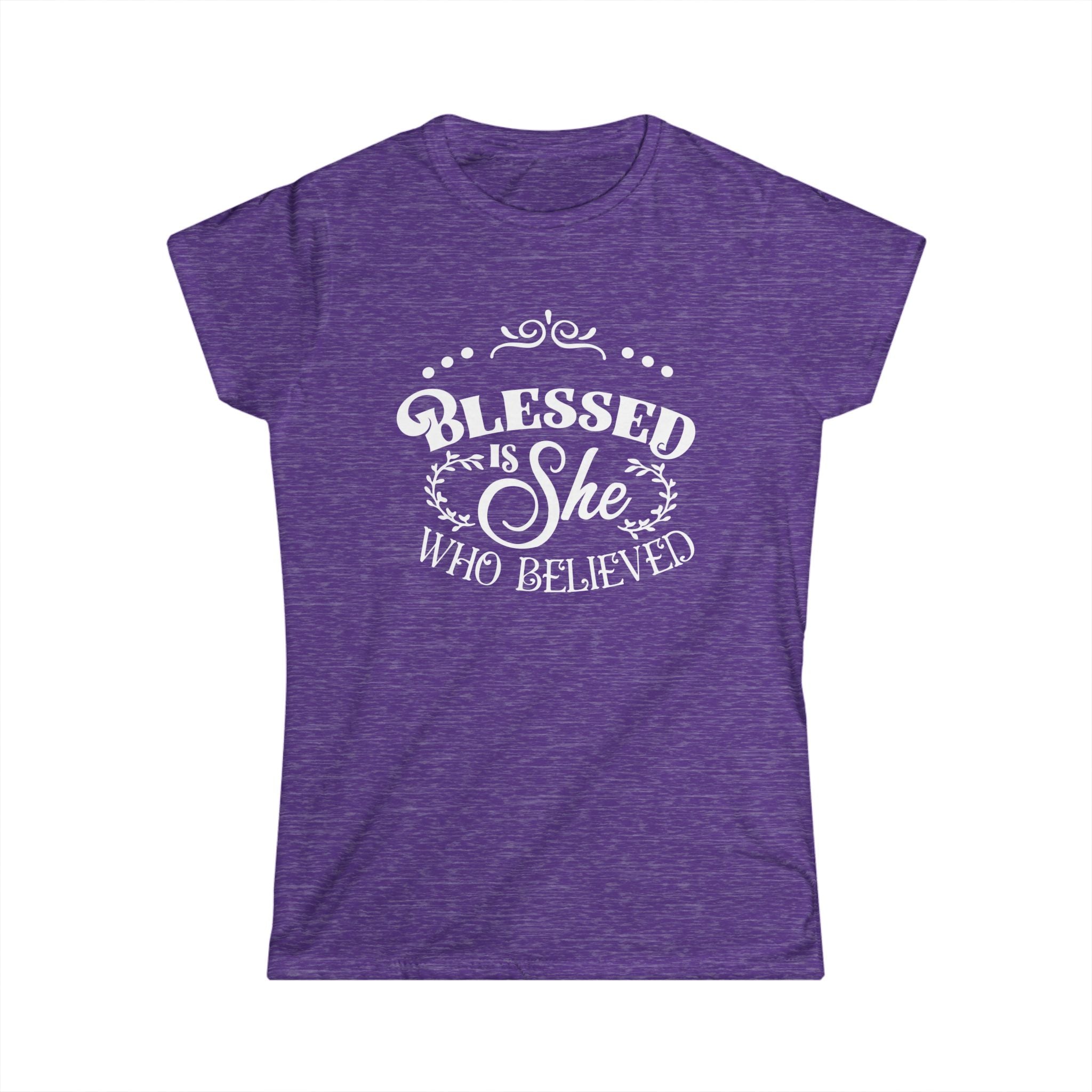 Blessed Is She Who Believed T-Shirt | Faith & Inspiration ✨