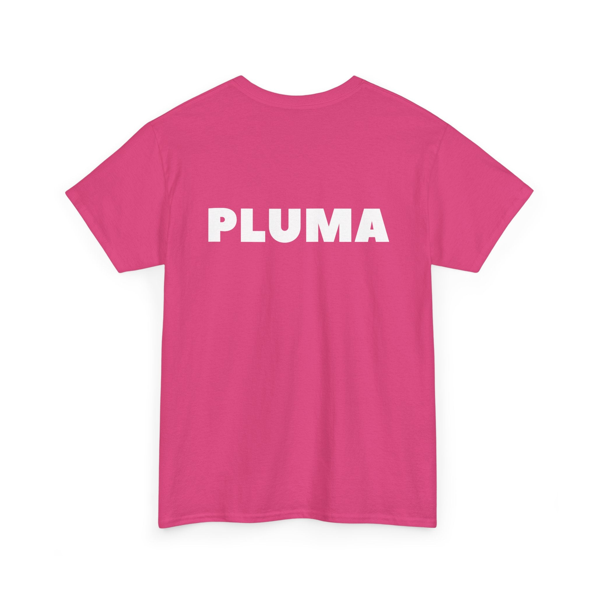 Pluma Unisex T-Shirt (Back Print) - Funny Plumber Tee