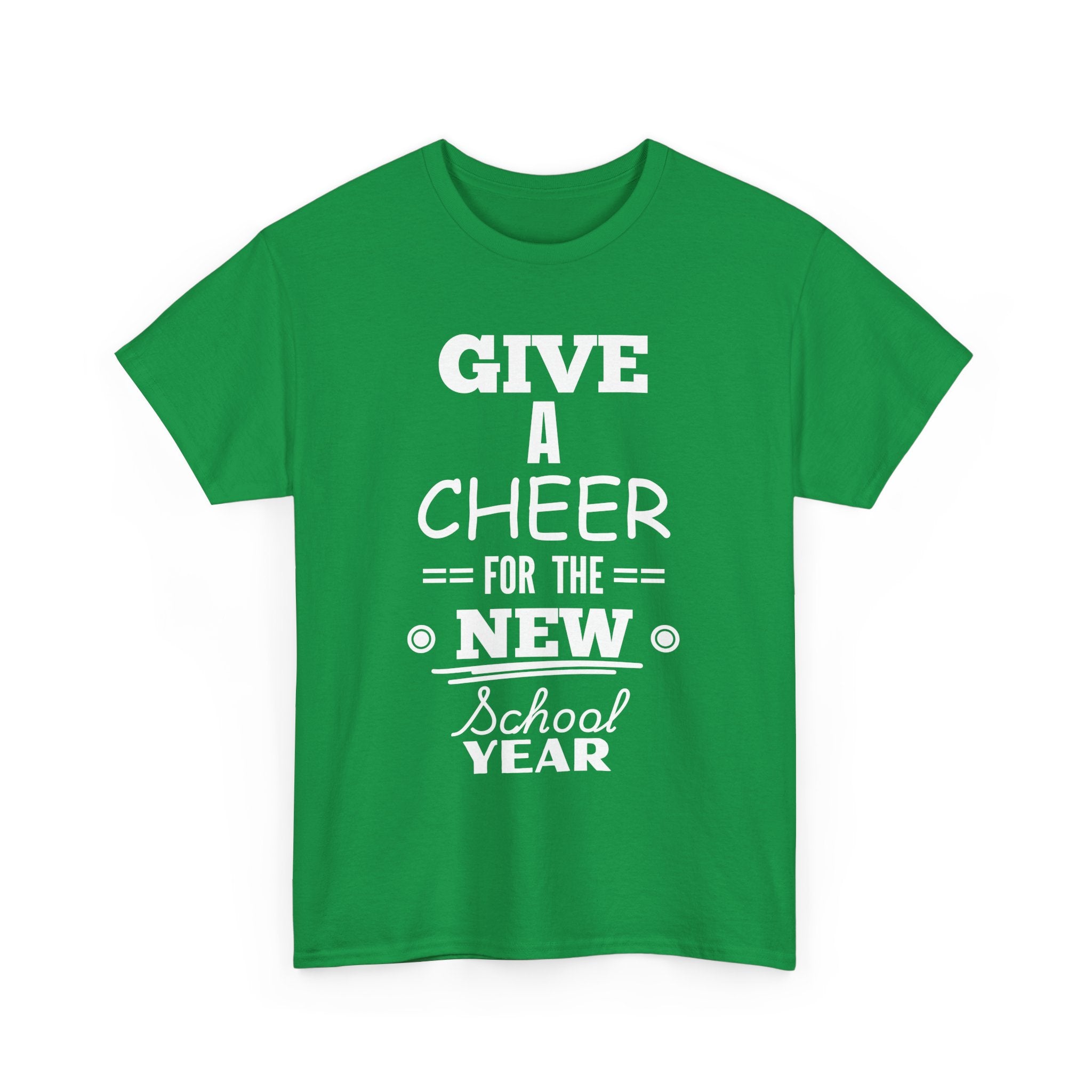 Give a Cheer for the New School Year T-Shirt – Perfect for Teachers