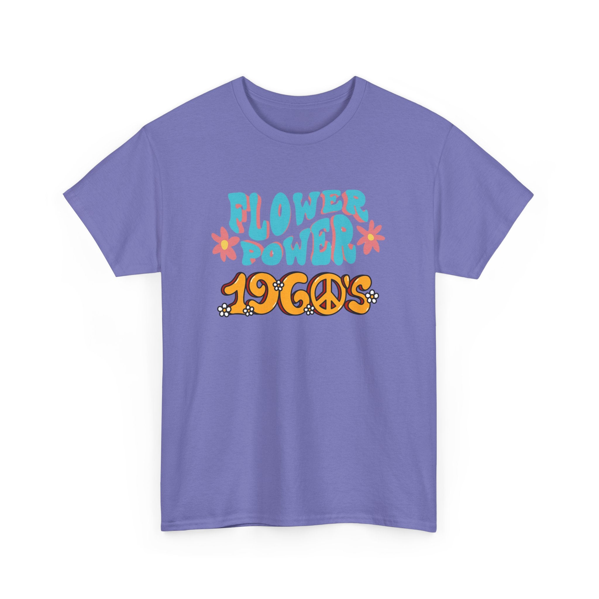 Flower Power T-Shirt – Embrace the 1960s Vibes