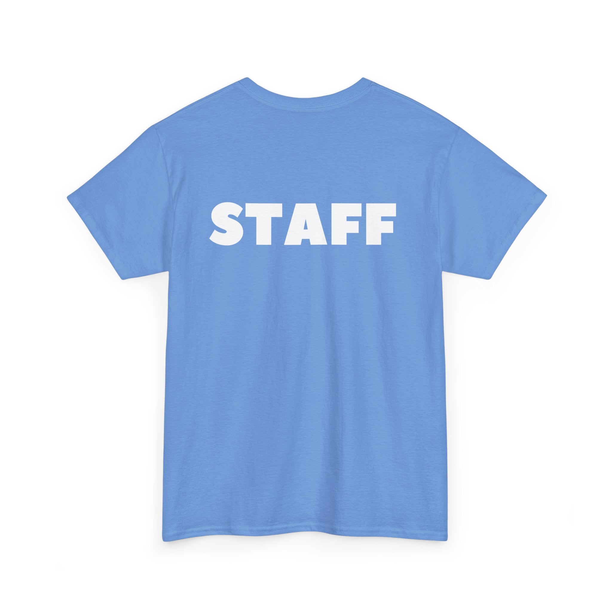 Staff Unisex T-Shirt (Back Print)