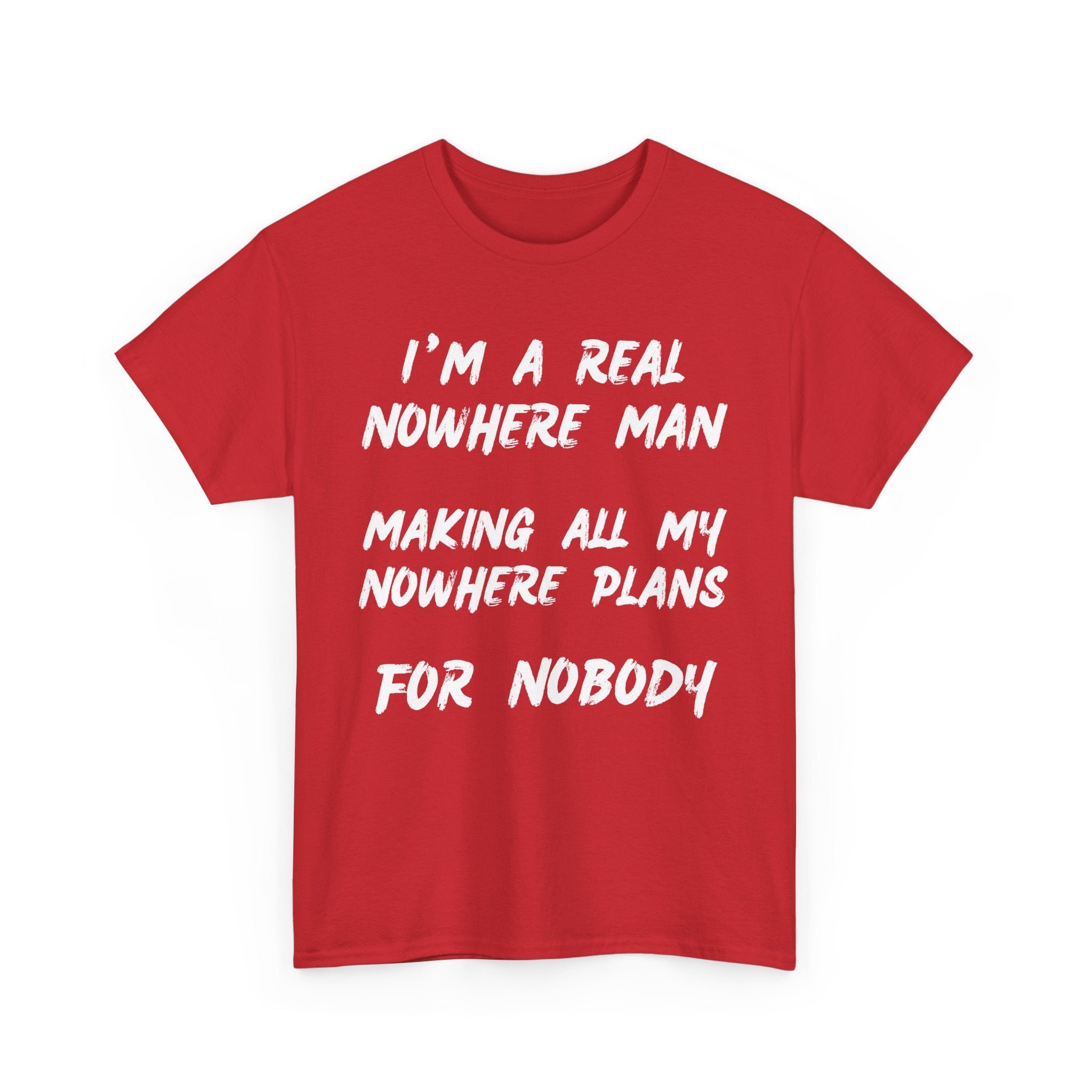 Nowhere Man T-Shirt – Beatles-Inspired Lyric Tee for Dreamers | T Shirt World Australia 🎸🖤👕