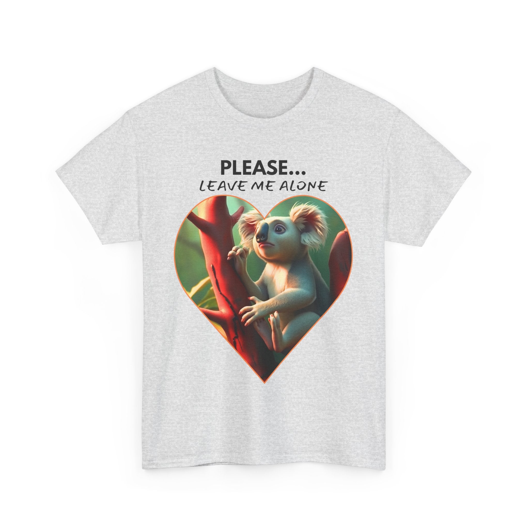 Please, Leave Me Alone Koala T-Shirt – Gentle Aussie Message