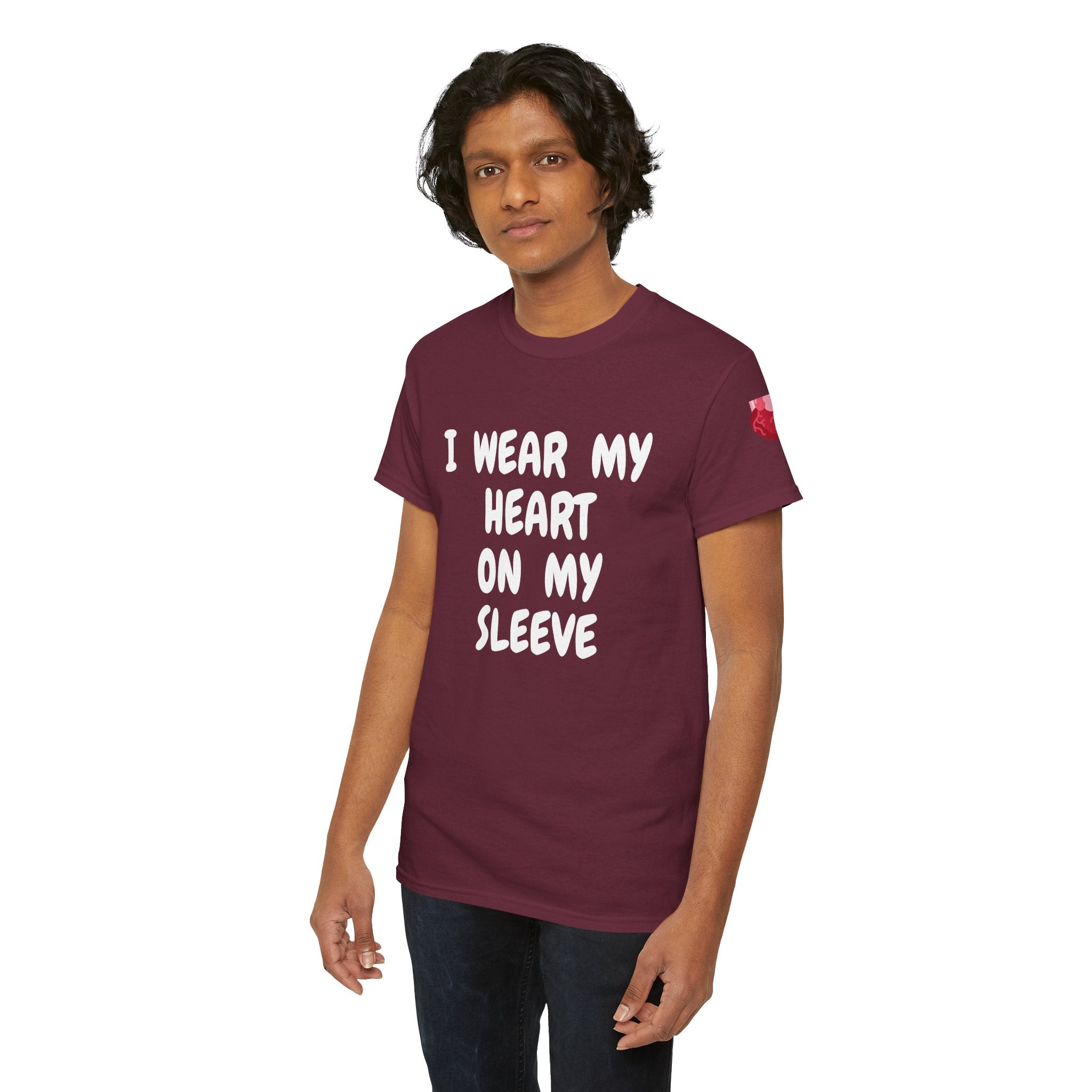 I Wear My Heart on My Sleeve Unisex T-Shirt