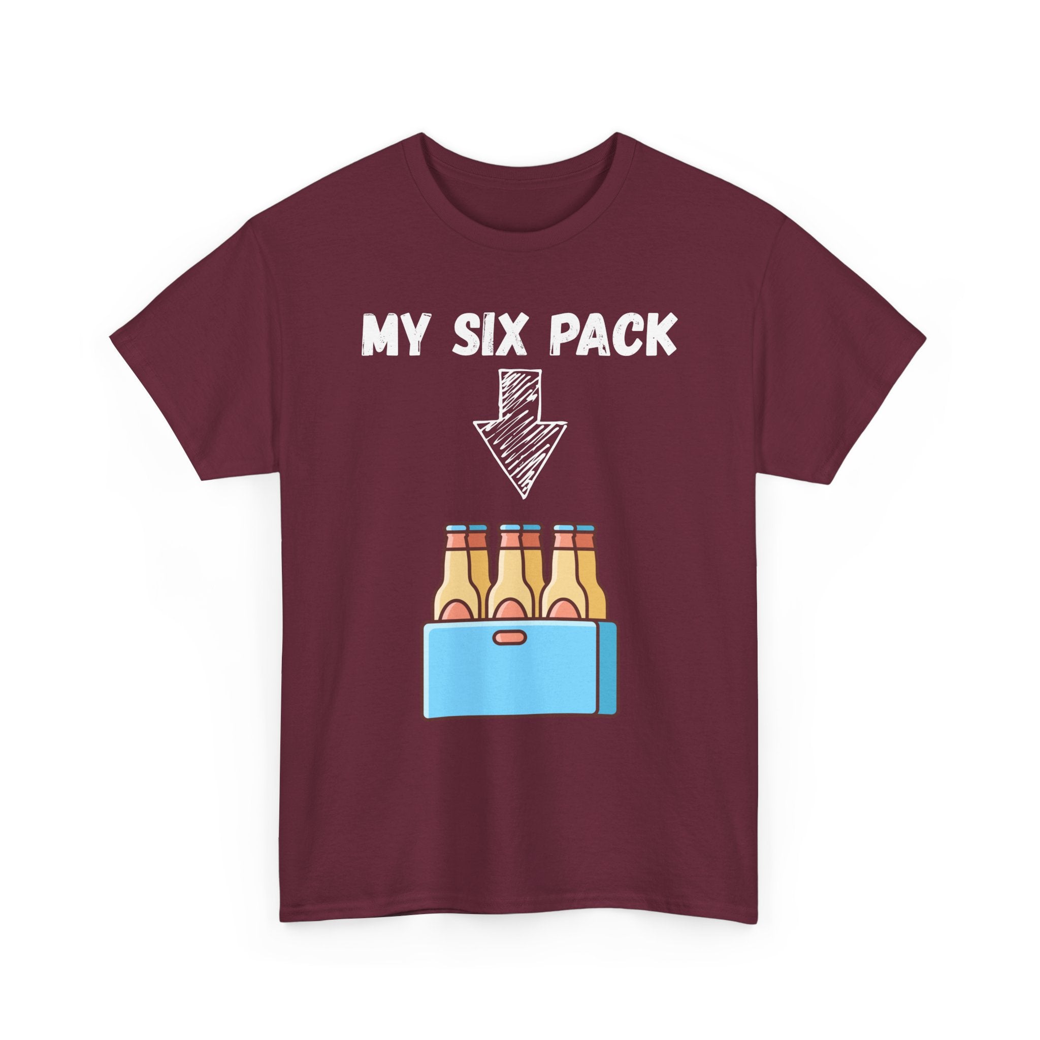 🍺 My Six Pack T-Shirt – Funny Beer Lover Tee for Men