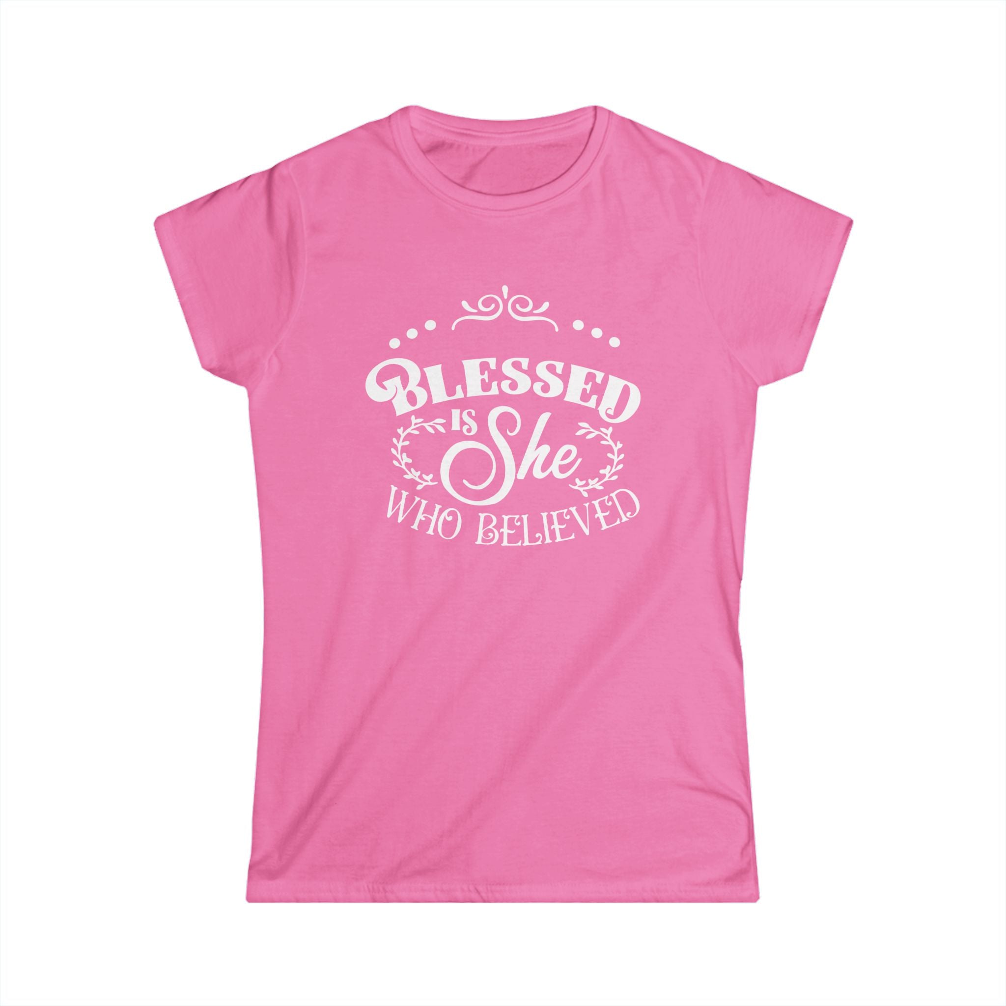 Blessed Is She Who Believed T-Shirt | Faith & Inspiration ✨