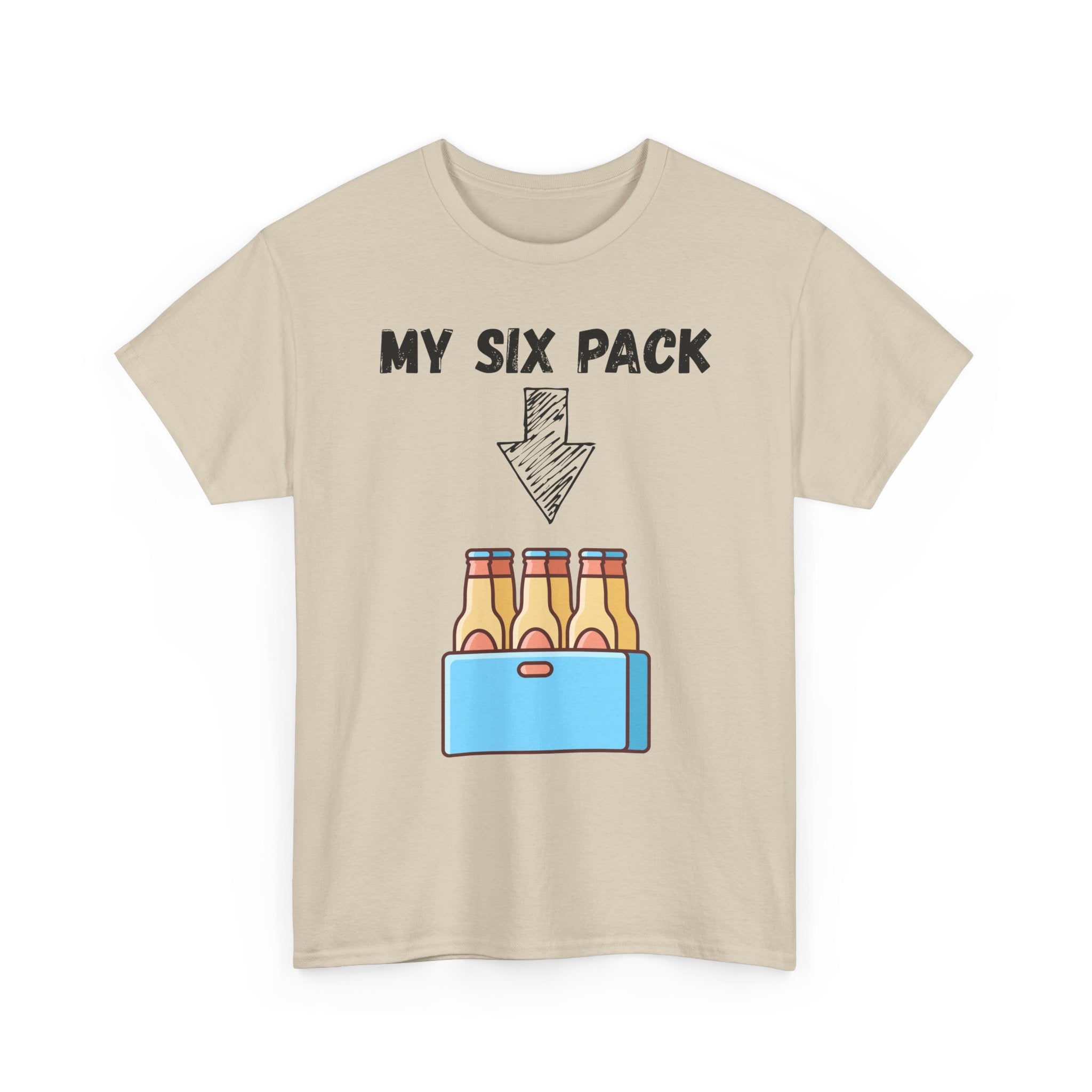 🍺 My Six Pack T-Shirt – Funny Beer Lover Tee for Men
