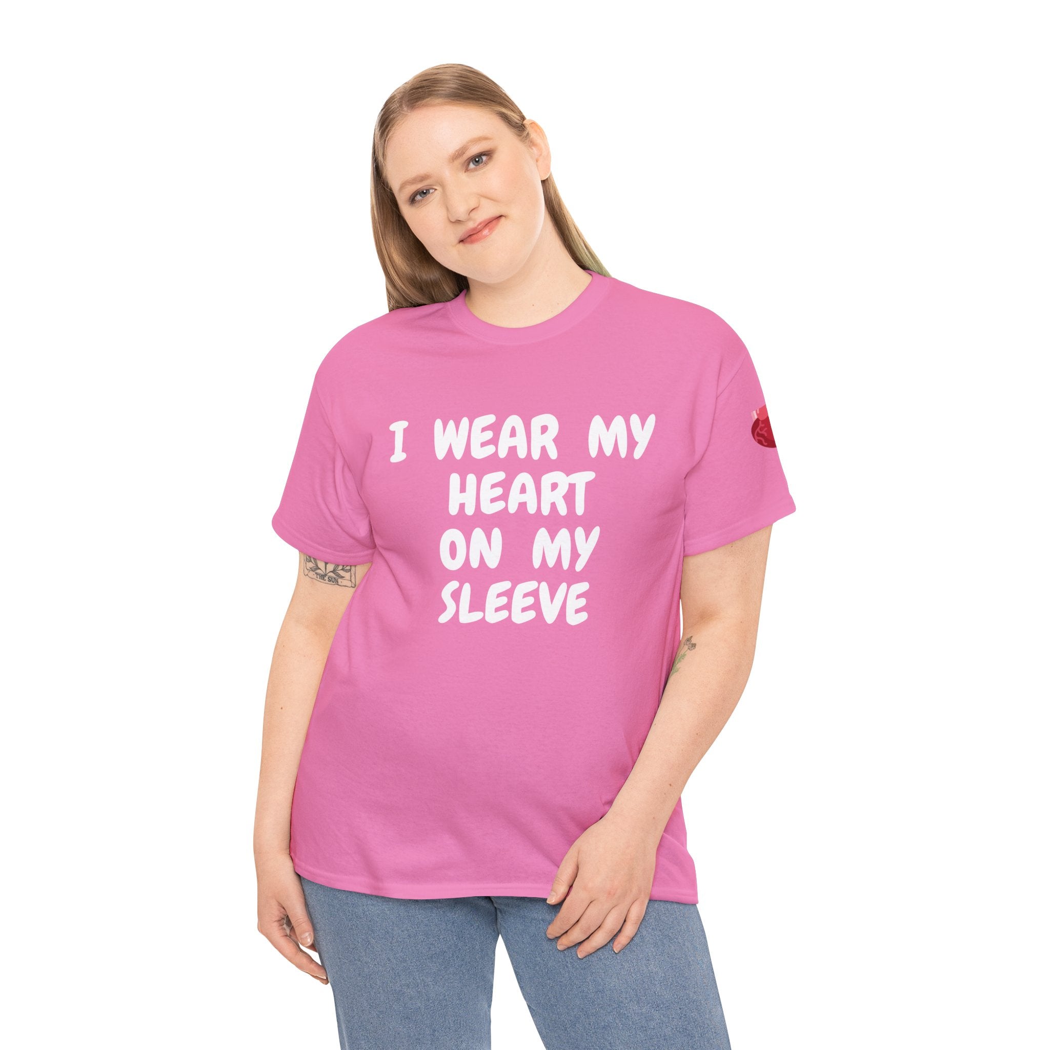 I Wear My Heart on My Sleeve Unisex T-Shirt