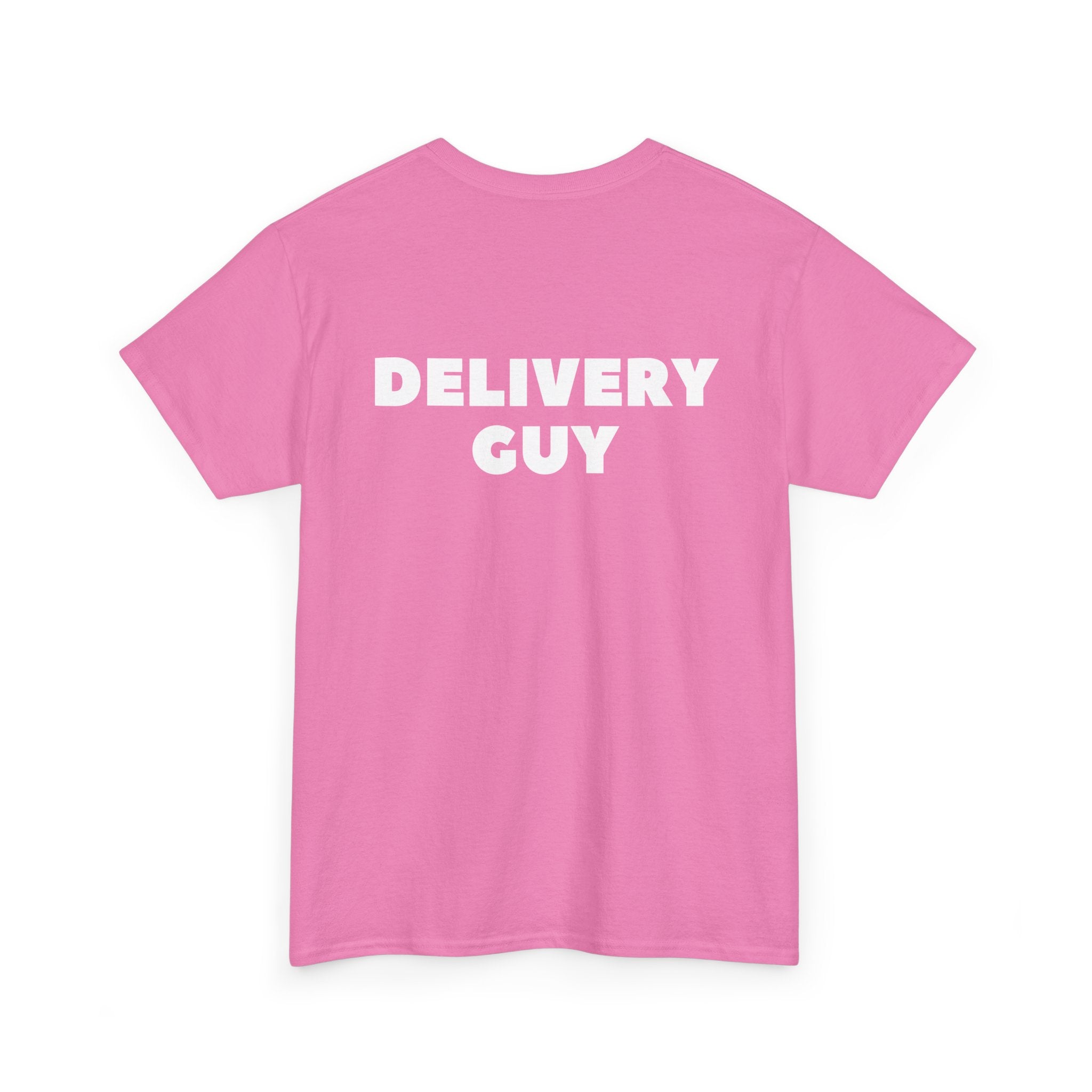 Delivery Guy Unisex T-Shirt (Back Print)