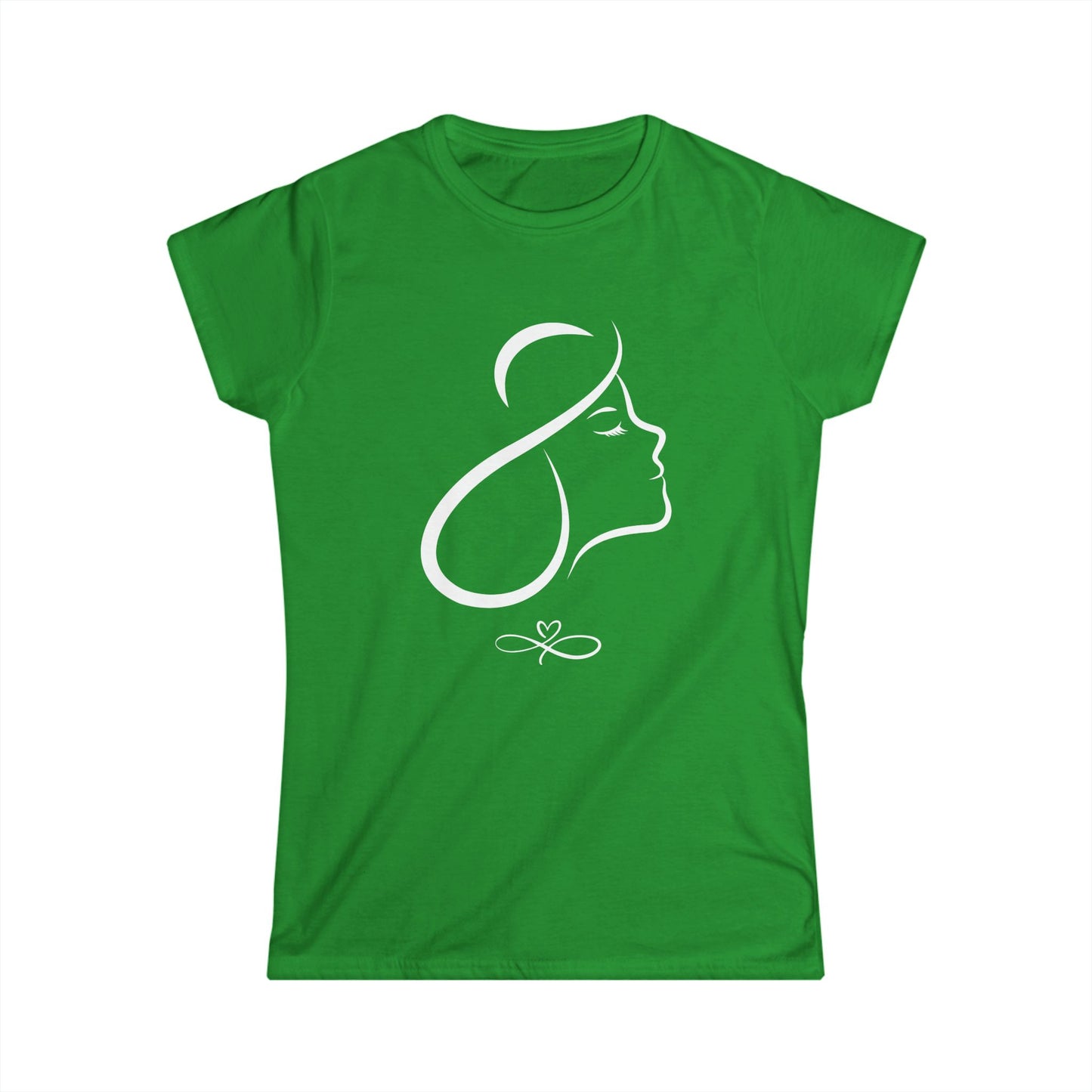 Elegant Female Silhouette T-Shirt – Timeless Class & Style