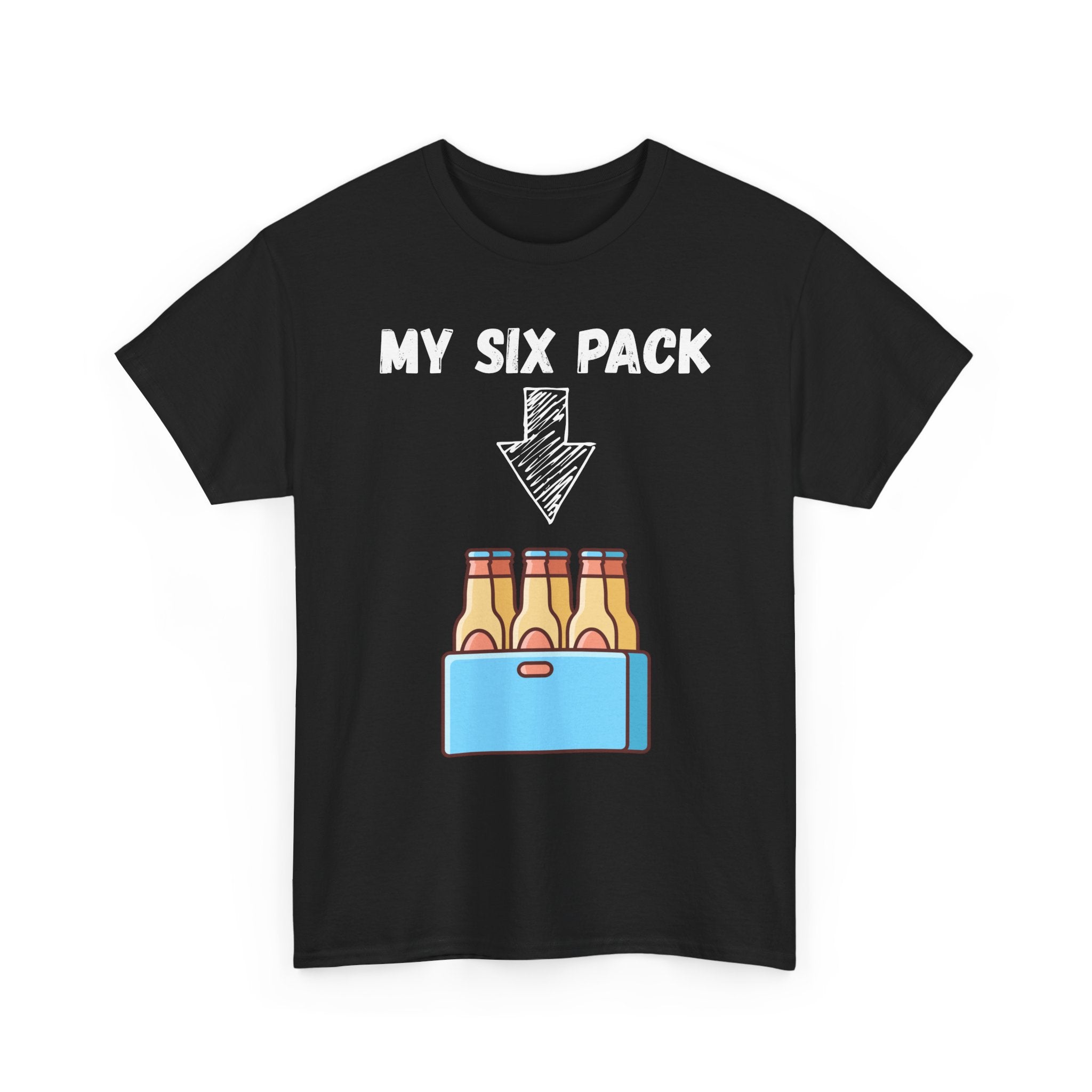 🍺 My Six Pack T-Shirt – Funny Beer Lover Tee for Men