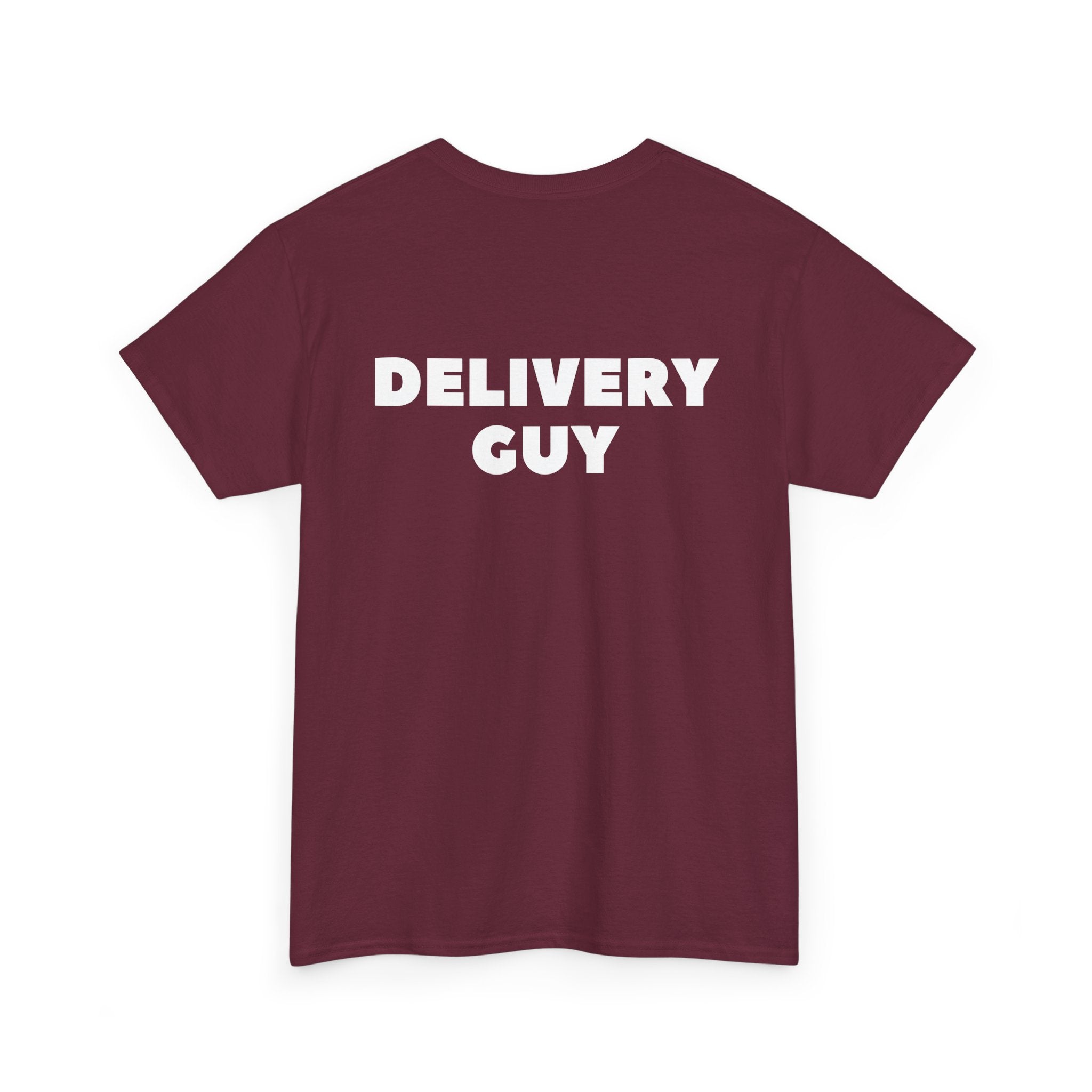 Delivery Guy Unisex T-Shirt (Back Print)