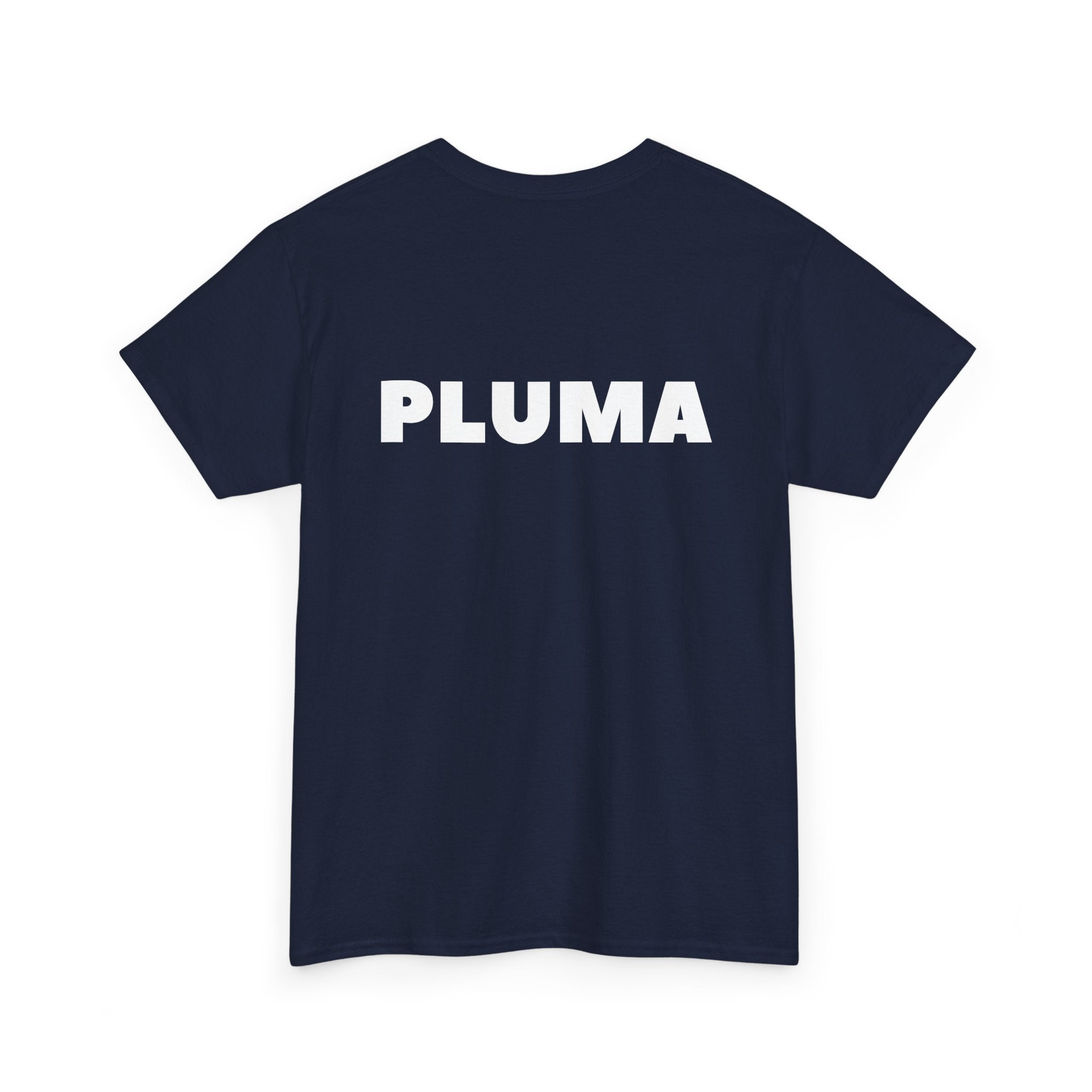 Pluma Unisex T-Shirt (Back Print) - Funny Plumber Tee