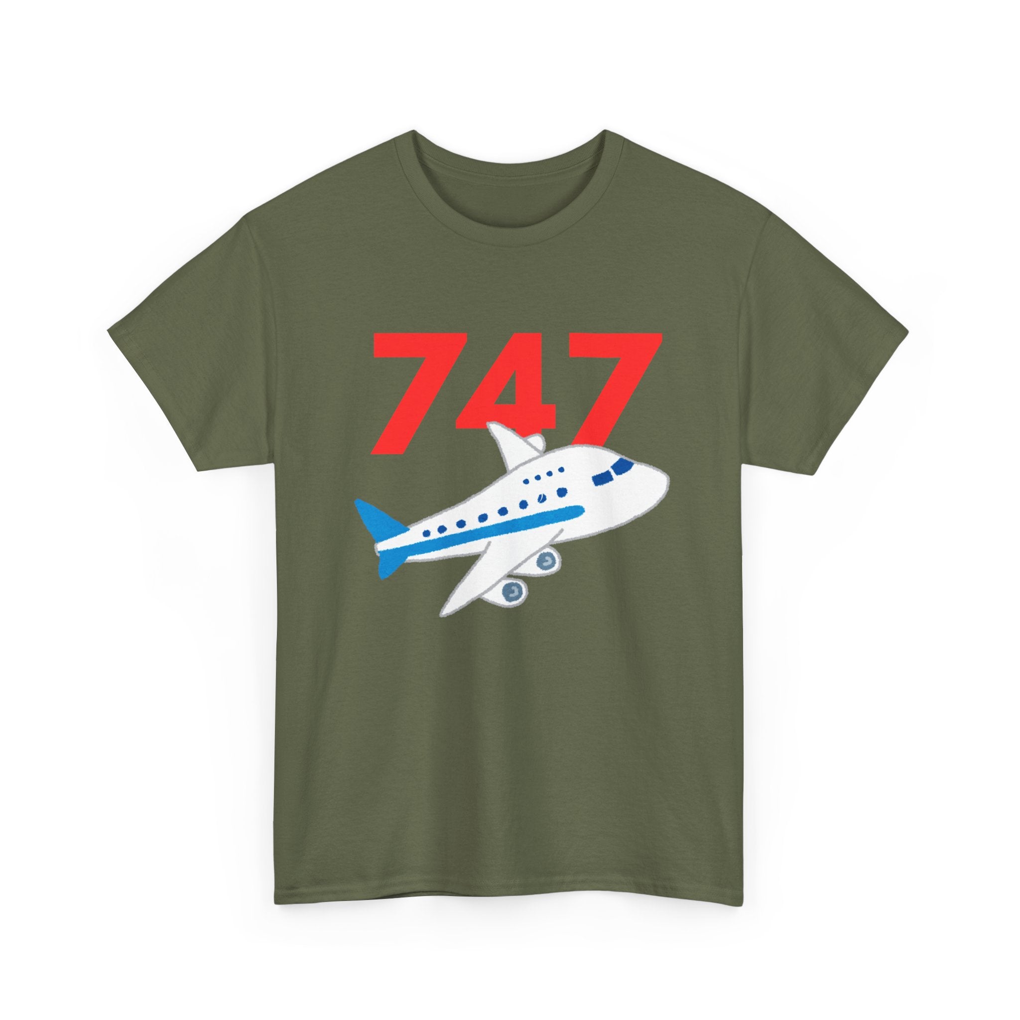 ✈️ 747 Jumbo Jet T-Shirt – Classic Aviation Tee for Plane Lovers
