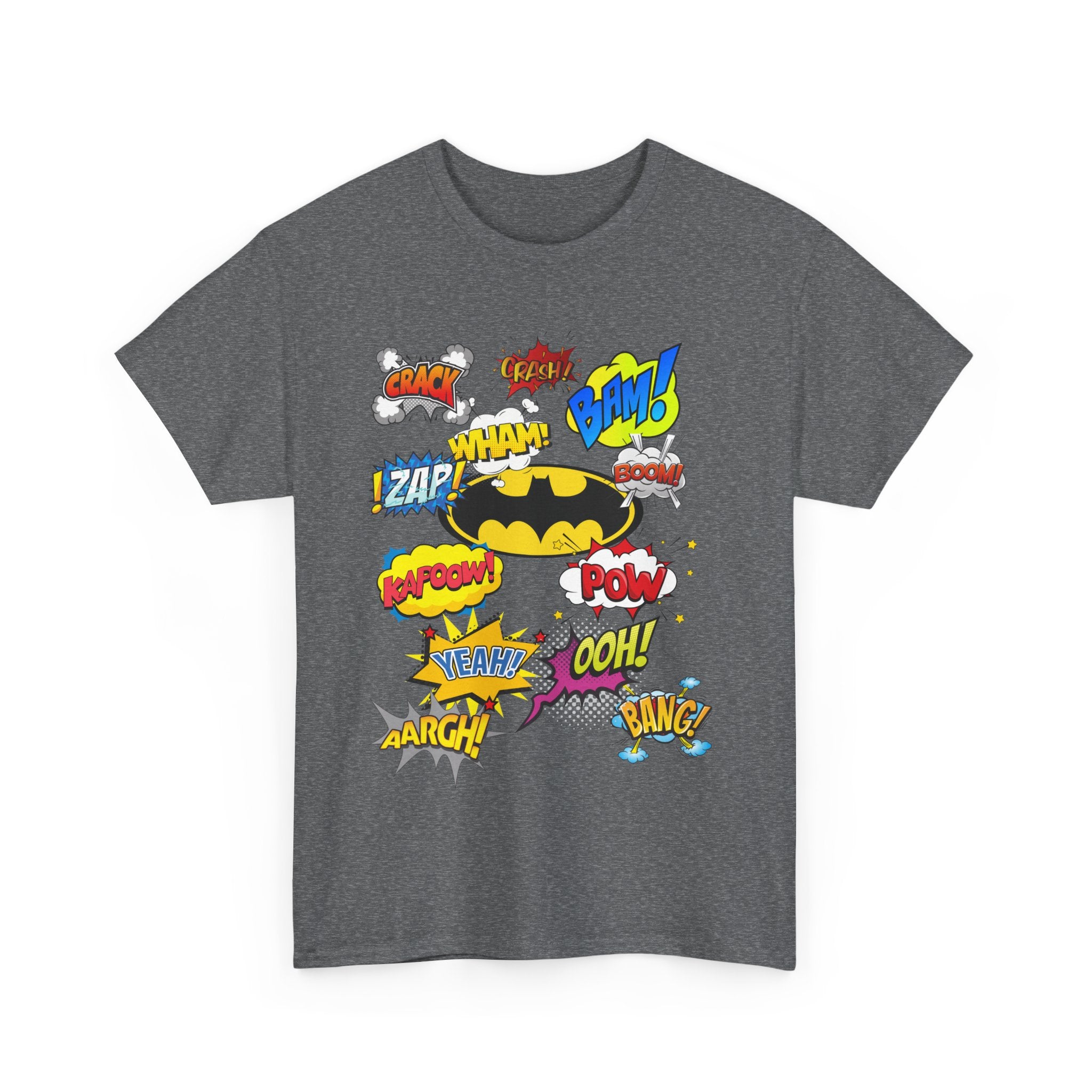Comic Action Hero Tee – Bang! Crash! Kapow! Bam!