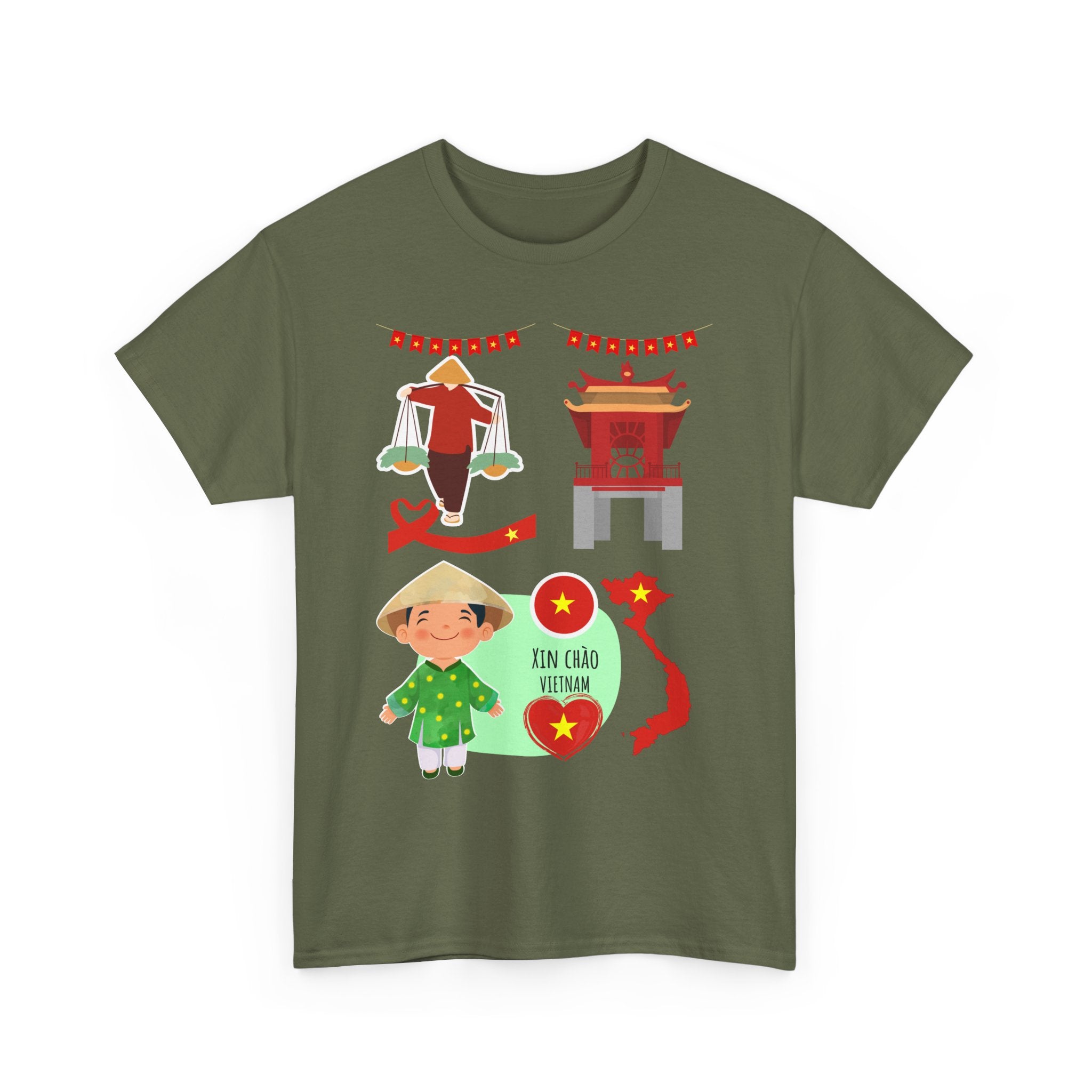 Xin Chao Vietnam T-Shirt – Celebrate Vietnamese Culture