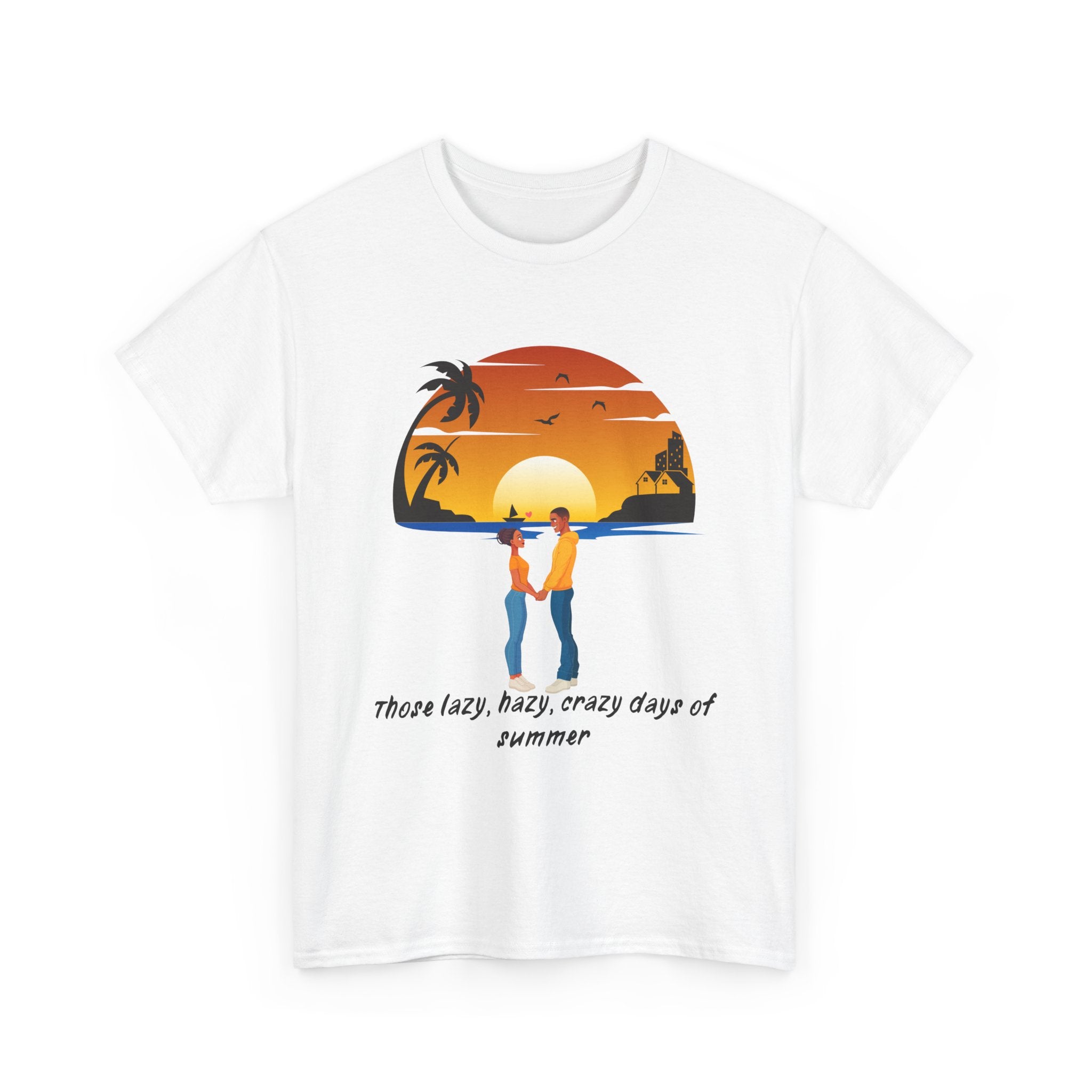Those Lazy, Hazy, Crazy Days of Summer, Beach T-Shirt