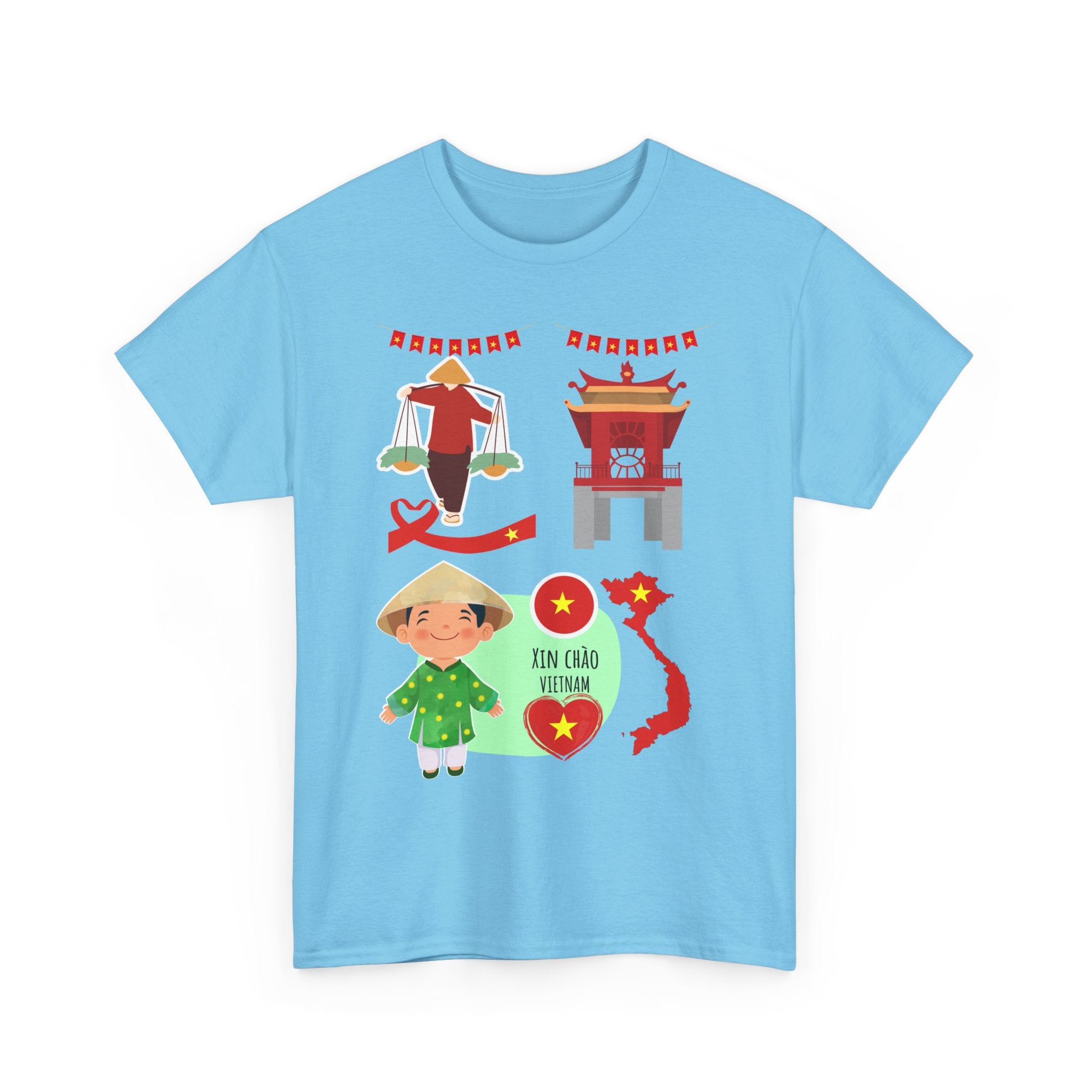 Xin Chao Vietnam T-Shirt – Celebrate Vietnamese Culture