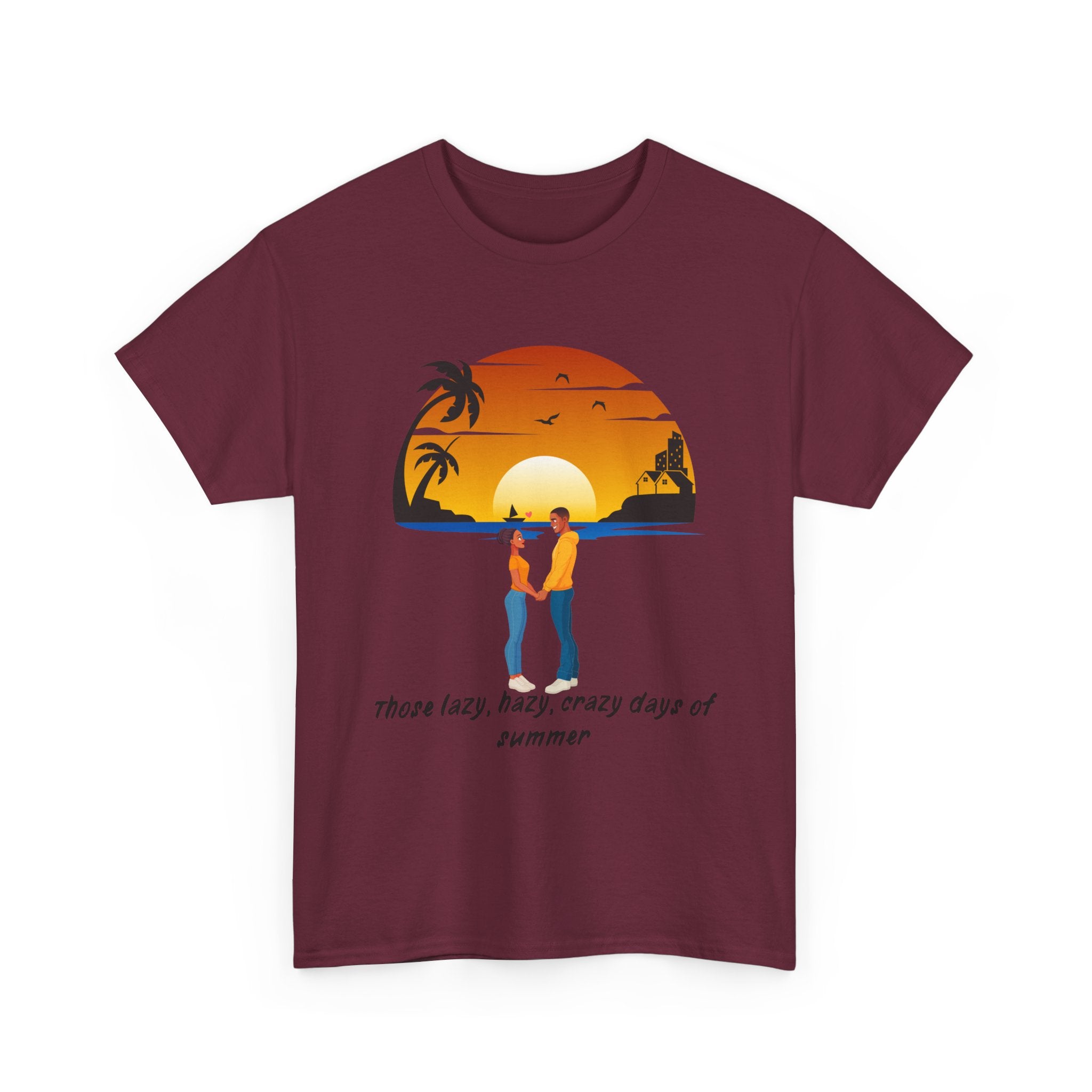 Those Lazy, Hazy, Crazy Days of Summer, Beach T-Shirt