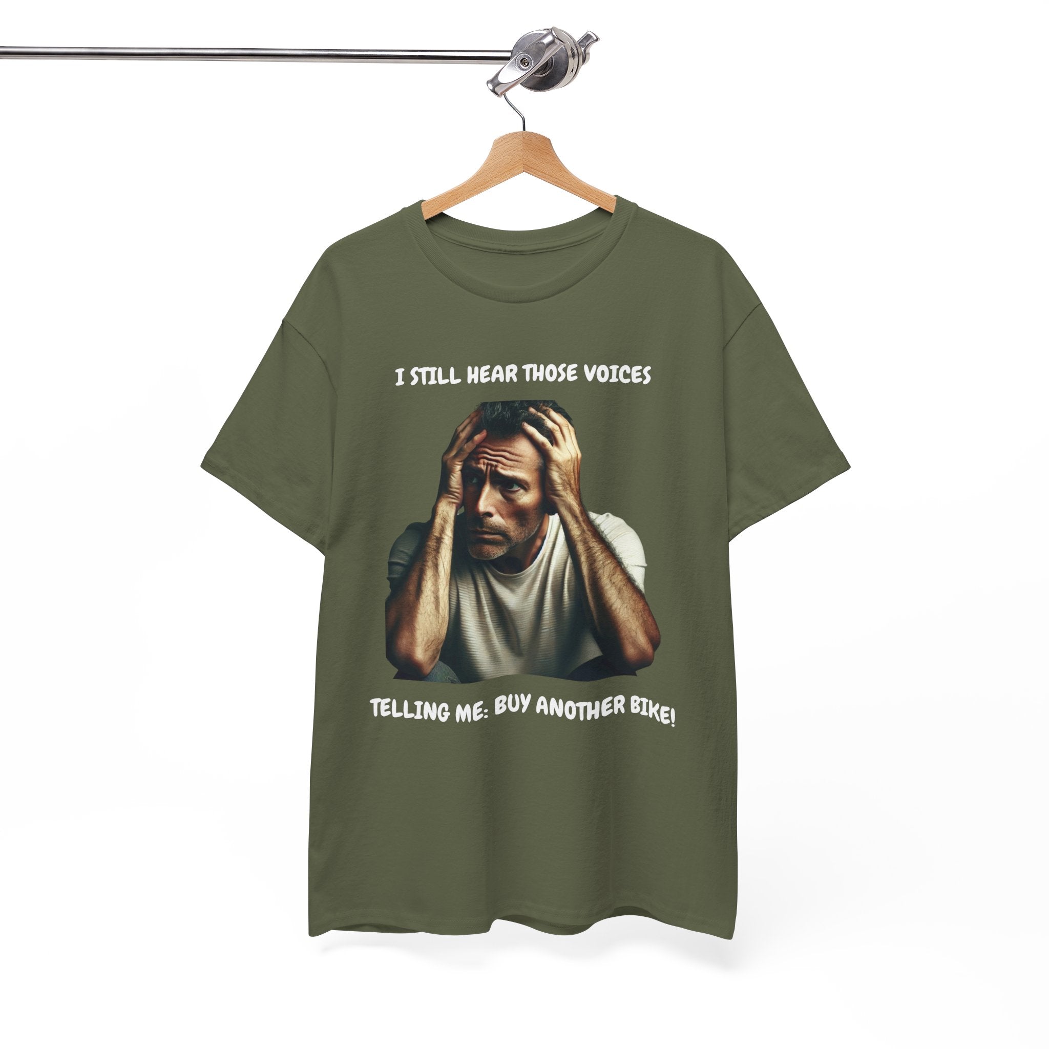I Still Hear Those Voices – Funny Biker T-Shirt