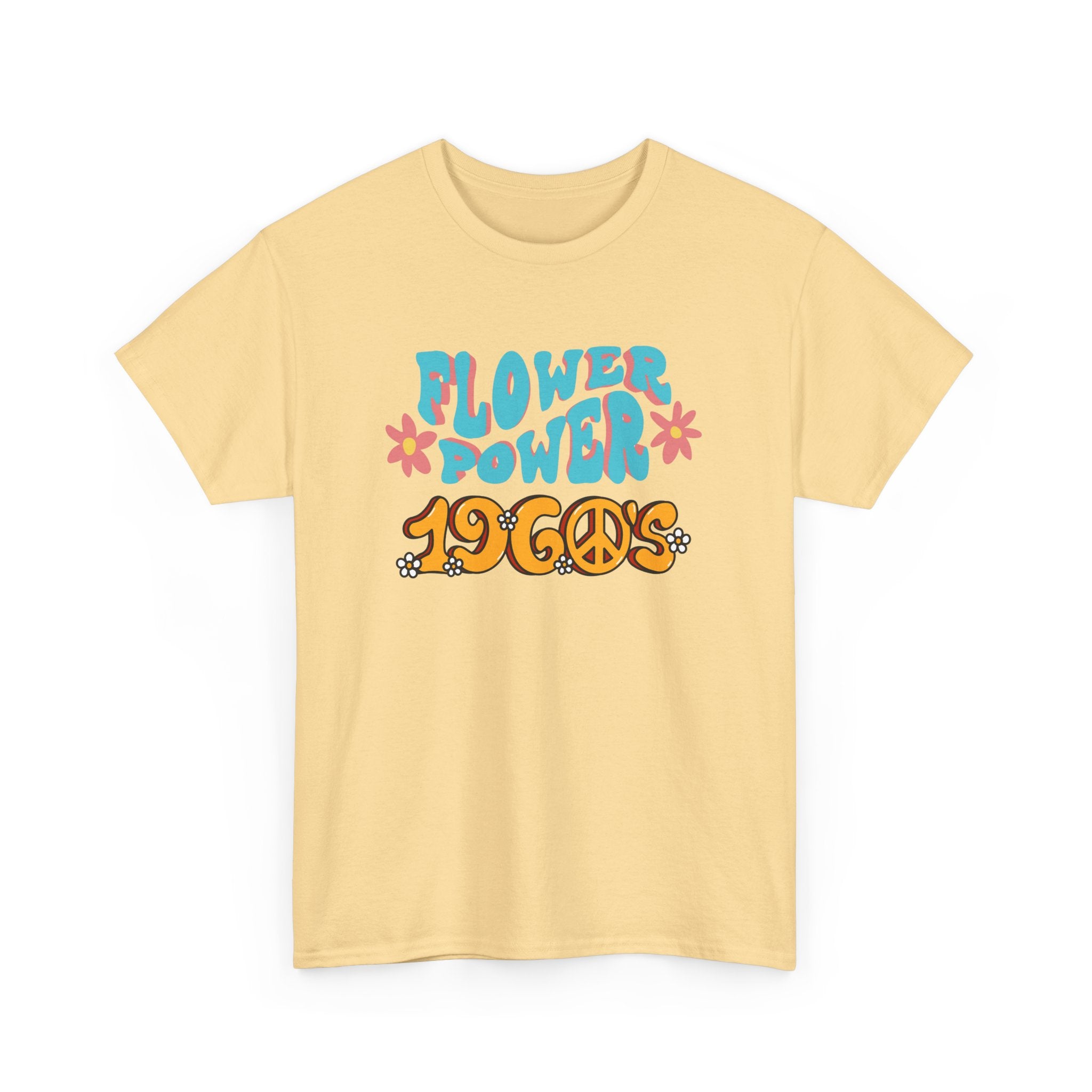 Flower Power T-Shirt – Embrace the 1960s Vibes