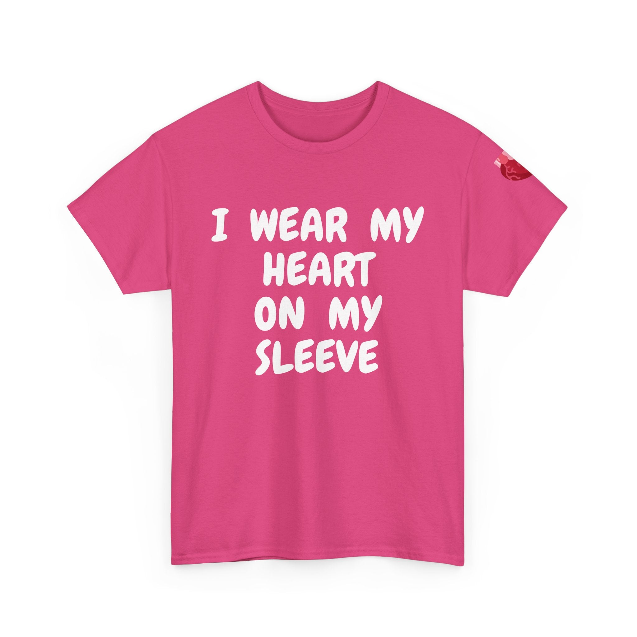 I Wear My Heart on My Sleeve Unisex T-Shirt