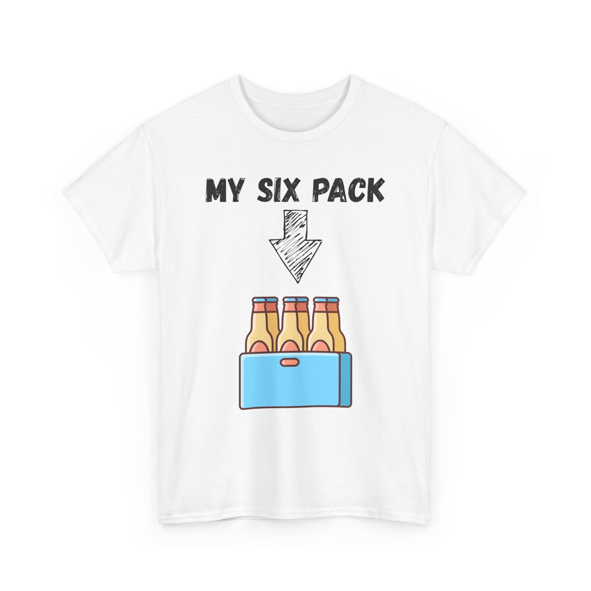 🍺 My Six Pack T-Shirt – Funny Beer Lover Tee for Men