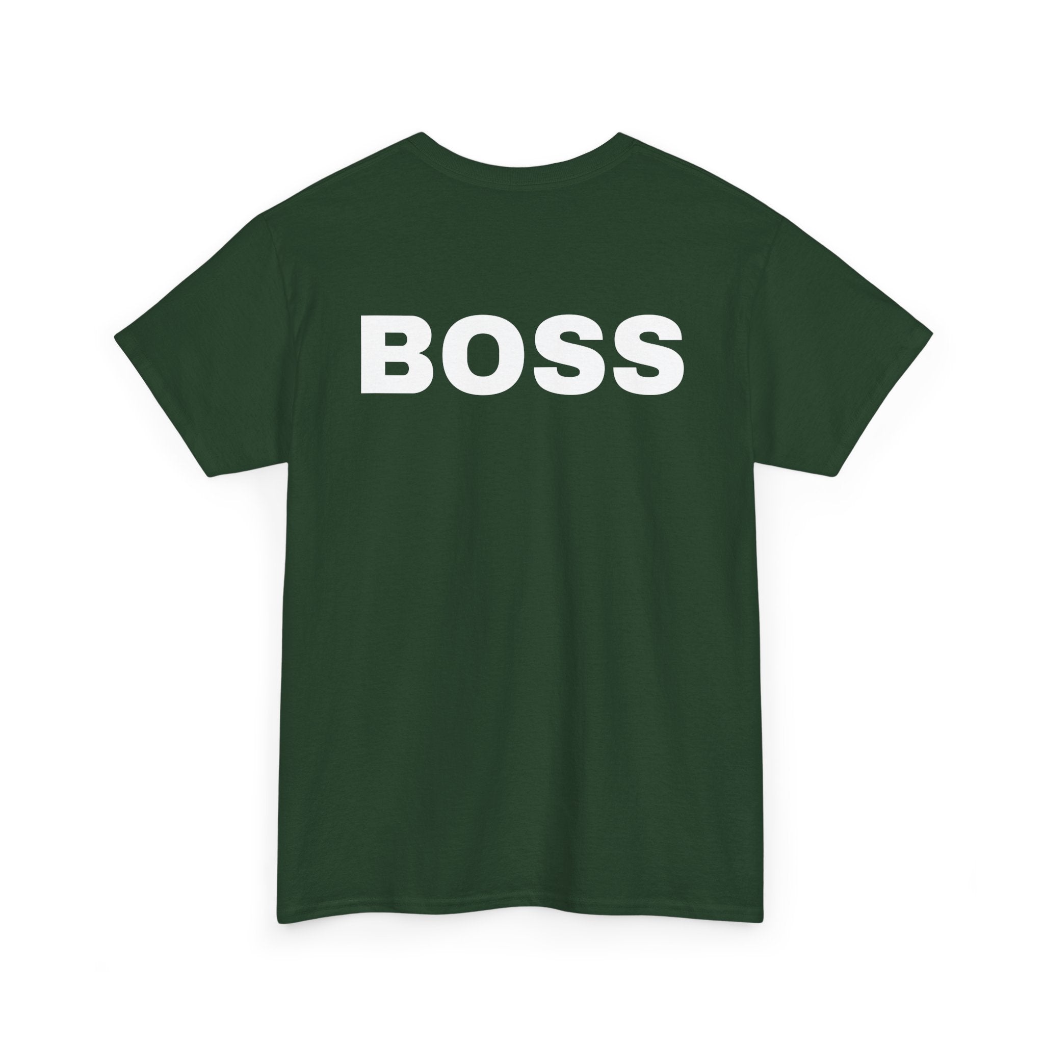 Boss T-Shirt with Back Print | Bold Statement Tee