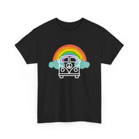 Rainbow Peace VW Kombi T-Shirt – Celebrate Love and Unity