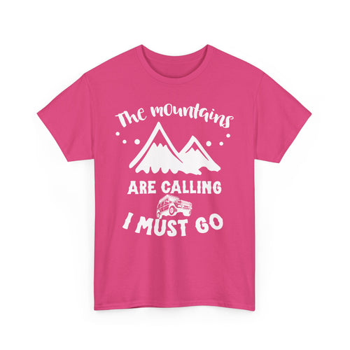 The Mountains Are Calling 4WD T-Shirt – Adventure Awaits!