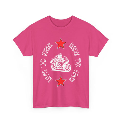 Live to Ride, Ride to Live | Sports Bike T-Shirt