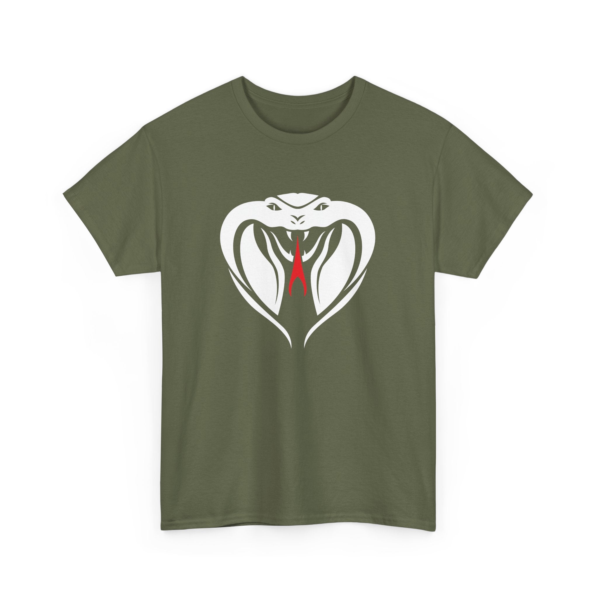 Ferocious Snake Face T-Shirt – Striking and Powerful Design