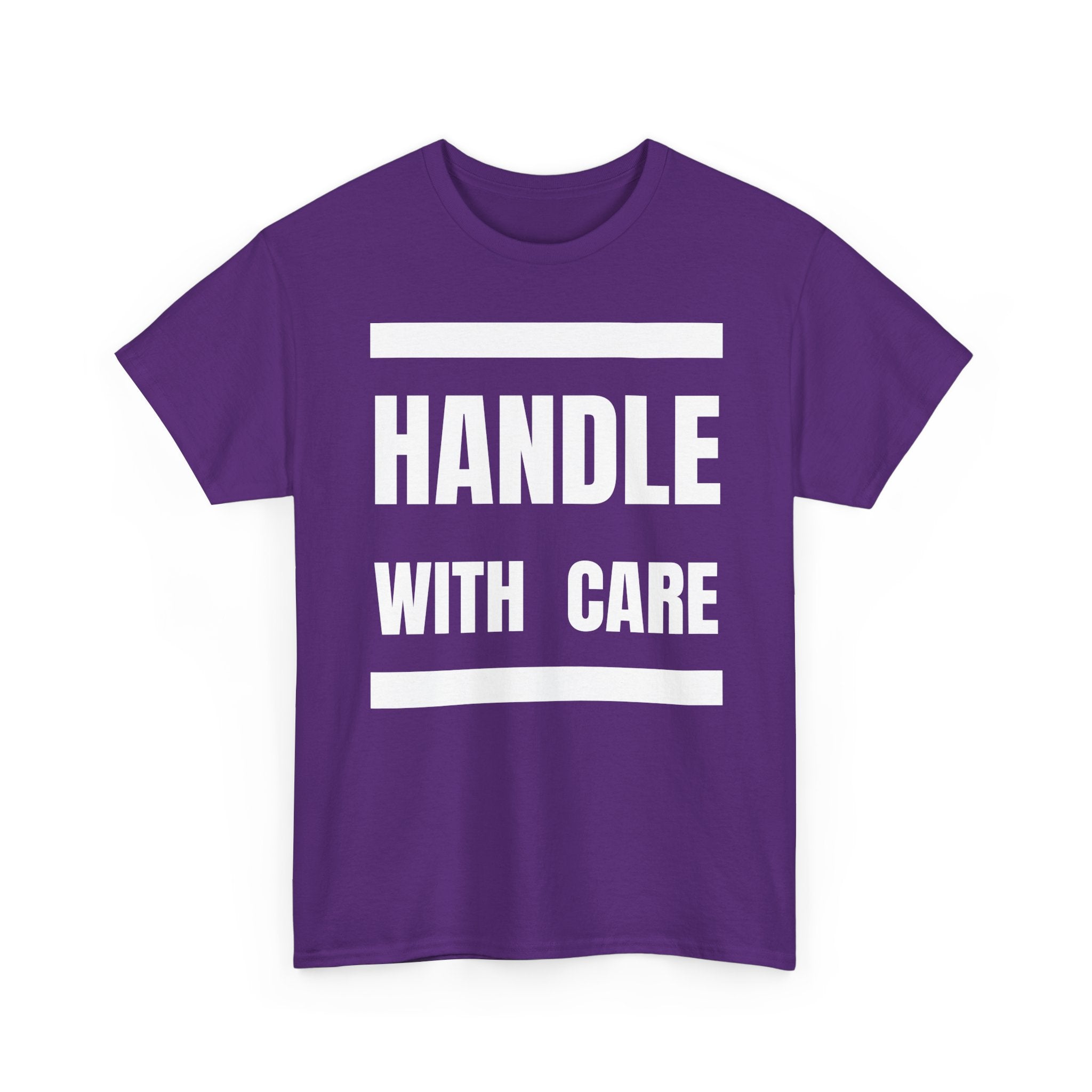 Handle With Care T-Shirt | Fragile Personality Funny Tee ⚠️👕