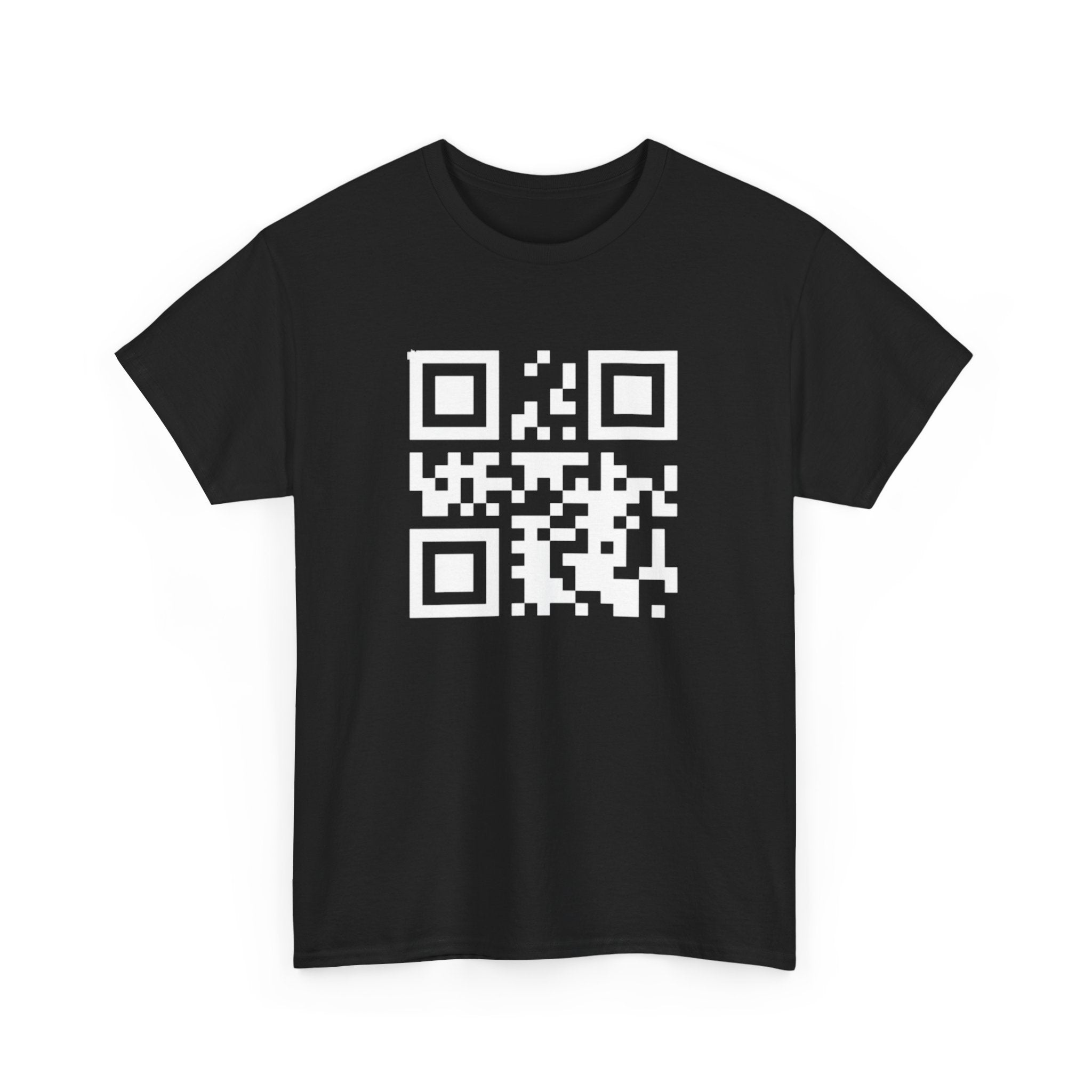 Mystery QR Code T-Shirt – Scan to Reveal the Hidden Message 👕😂
