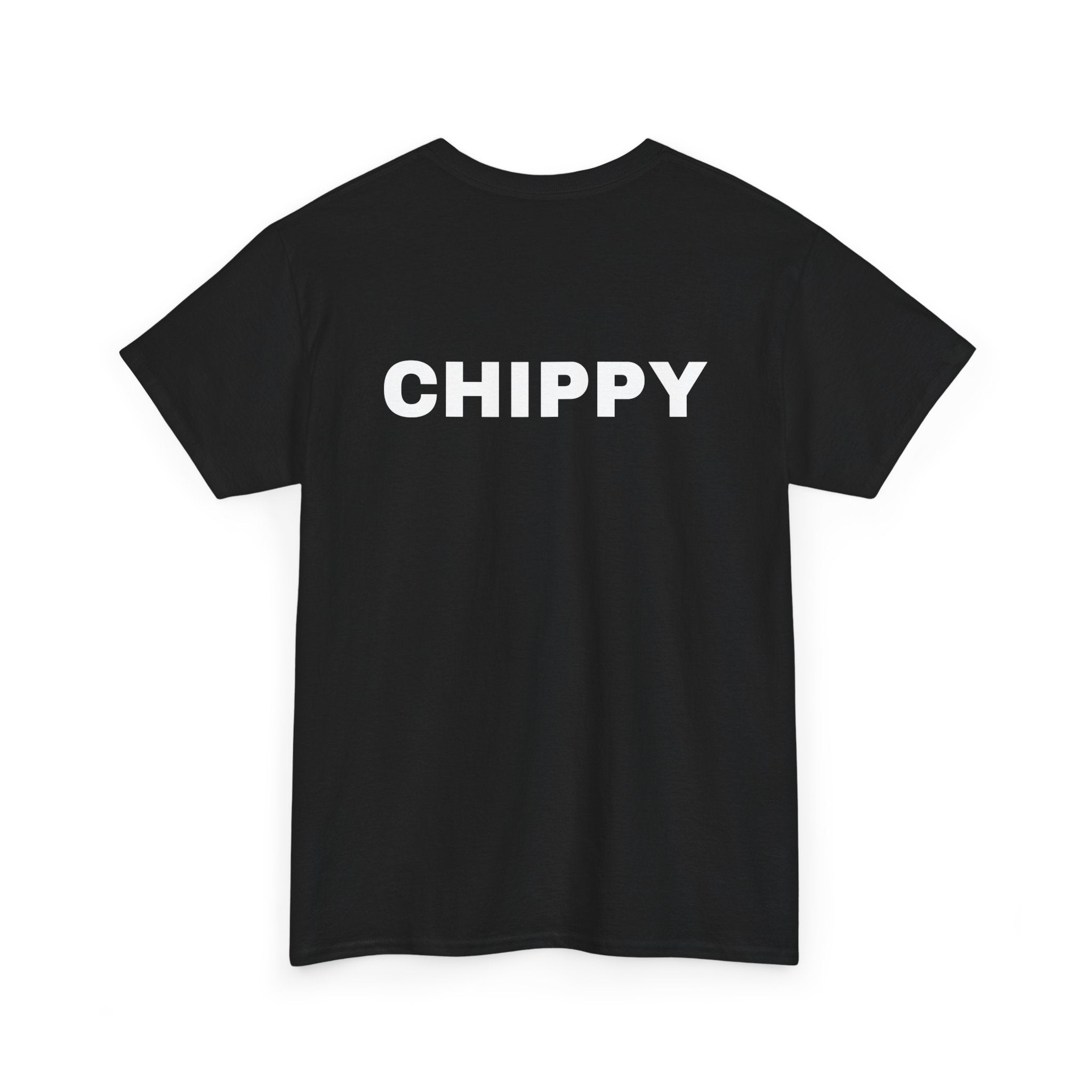 Chippy Unisex T-Shirt (Back Print) | Great Carpenter T-Shirt