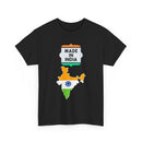 Made In India T-Shirt | Indian Flag & Country Map Outline T-Shirt 🧡🤍💚