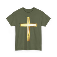 Fides • Spes • Caritas Crucifix T-Shirt ✝️ Faith, Hope & Charity| Religious T-Shirt 🙏