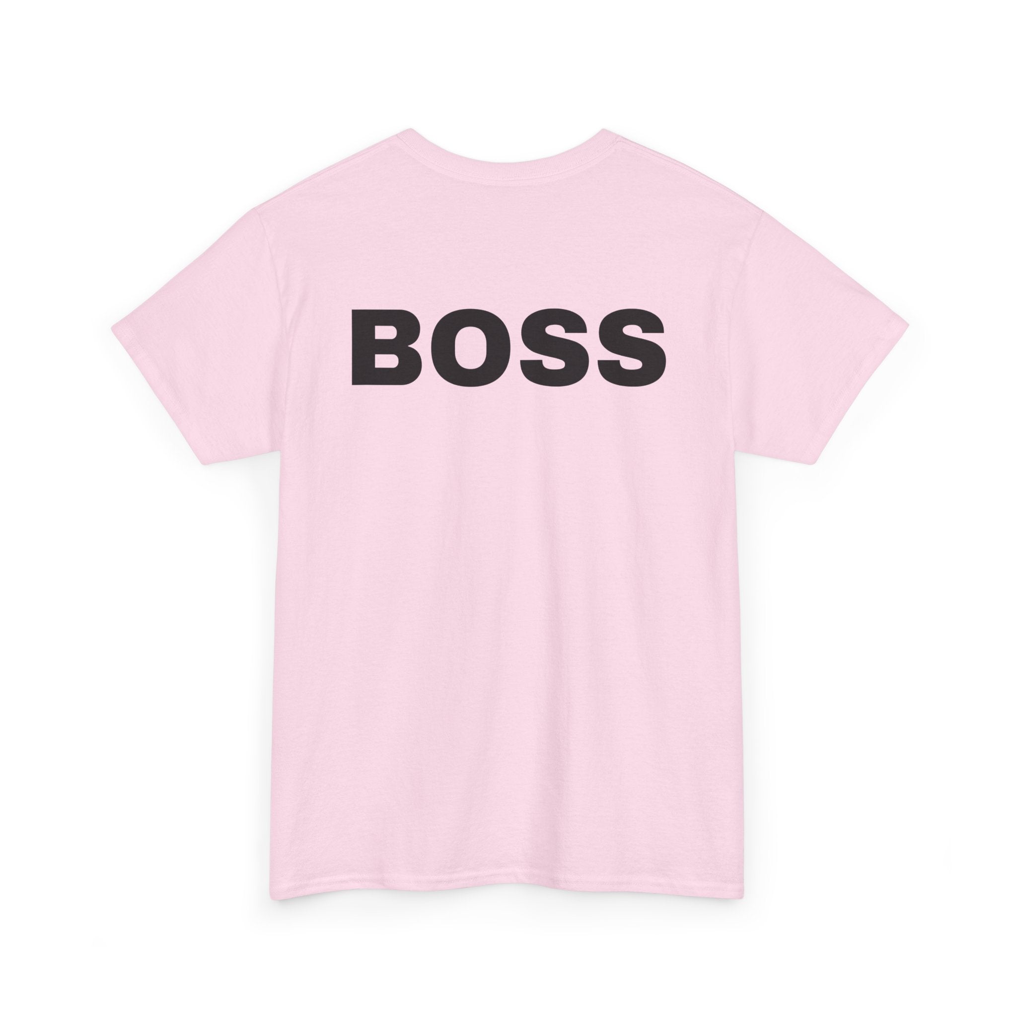 Boss T-Shirt with Back Print | Bold Statement Tee