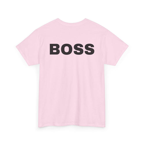 Boss T-Shirt with Back Print | Bold Statement Tee