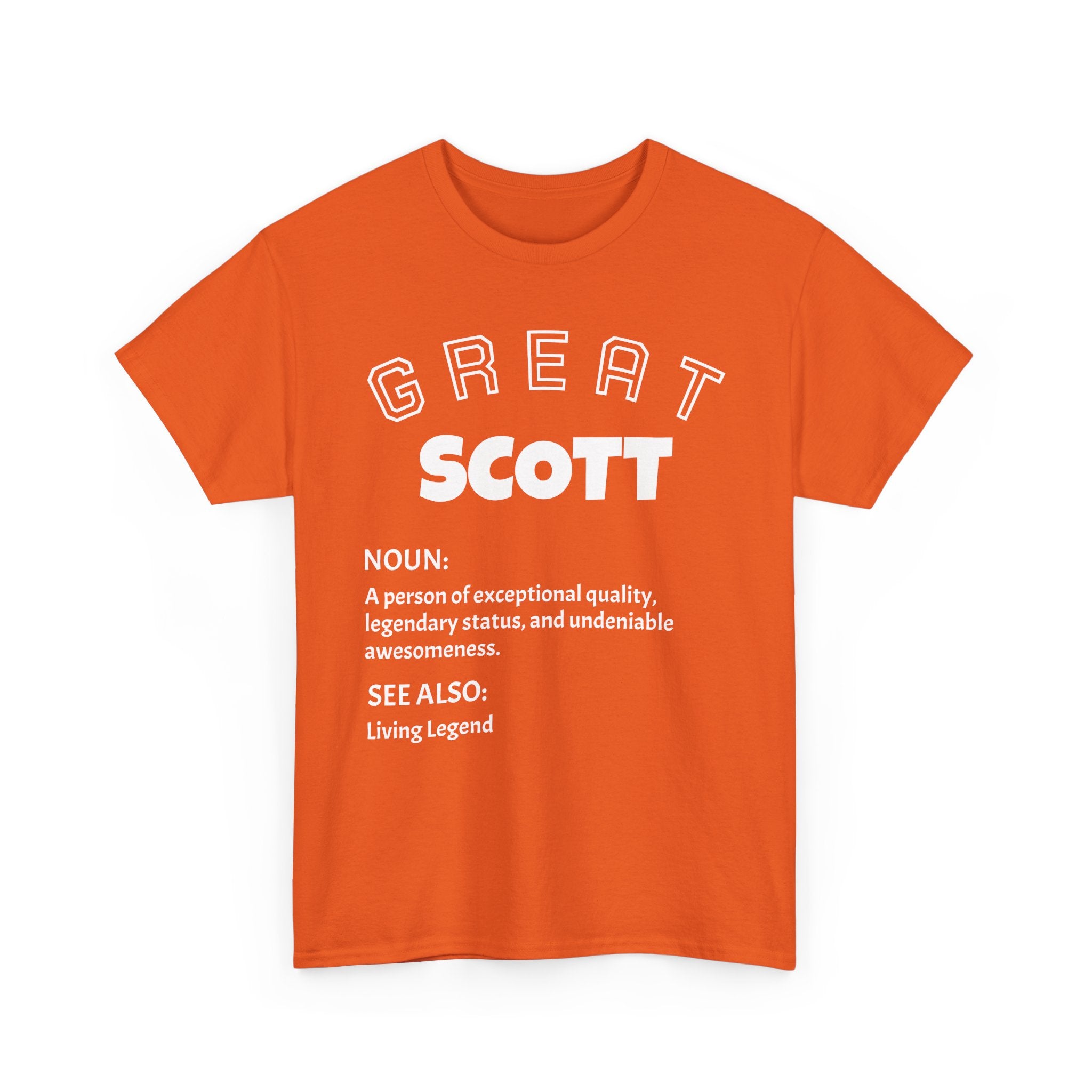 Custom Name Definition T-Shirt | Personalised Living Legend Tee 👤✨