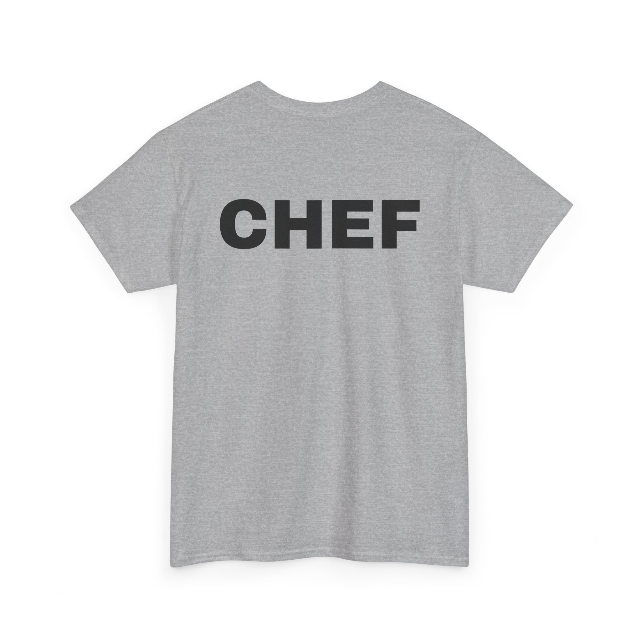 Chef T-Shirt | Professional Kitchen & Culinary Back-Print Tee 👨‍🍳