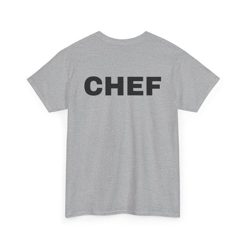 Chef T-Shirt | Professional Kitchen & Culinary Back-Print Tee 👨‍🍳